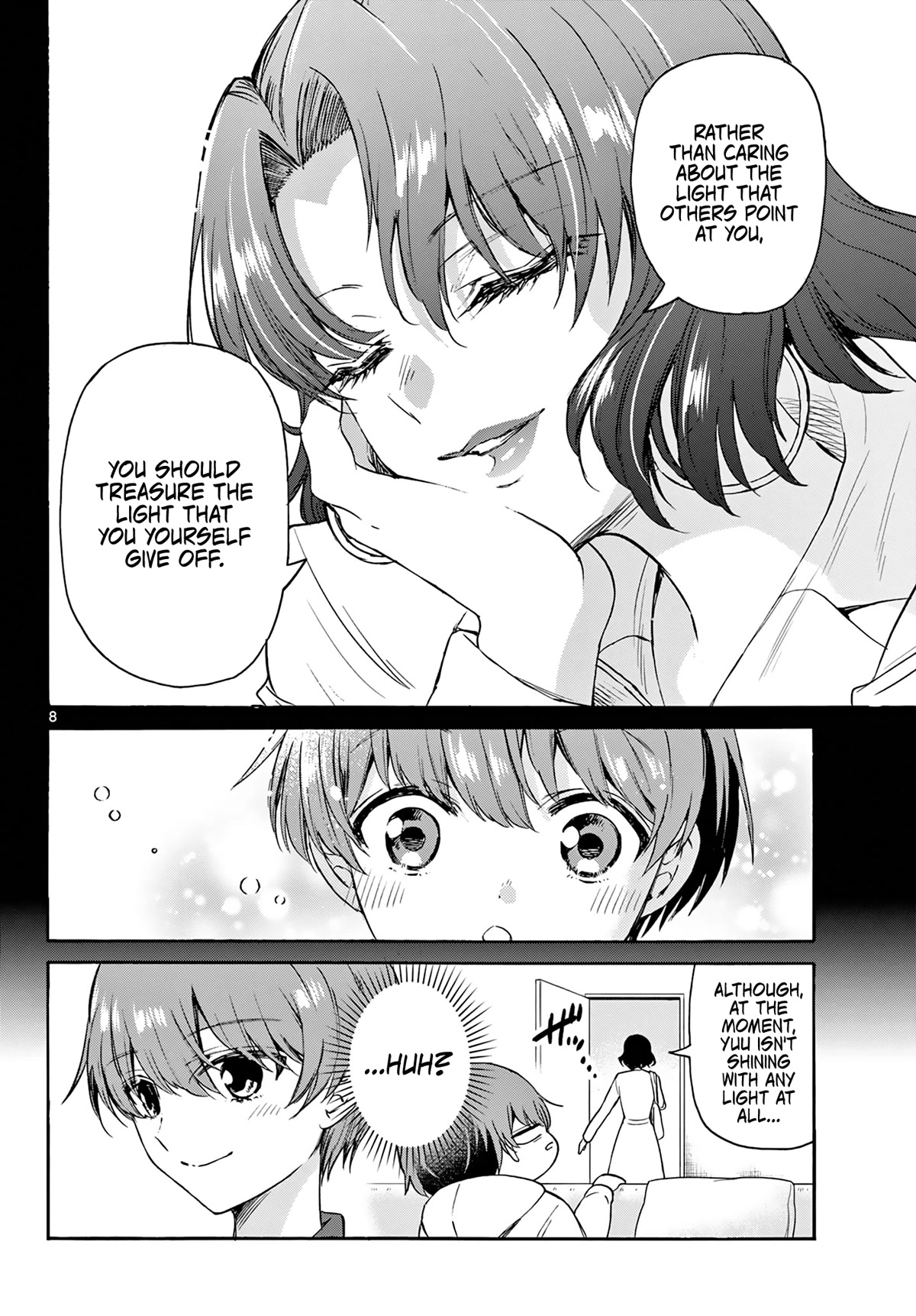 Mikadono Sanshimai wa Angai, Choroi Chapter 46 page 8 - Chapter 46: A protagonist.