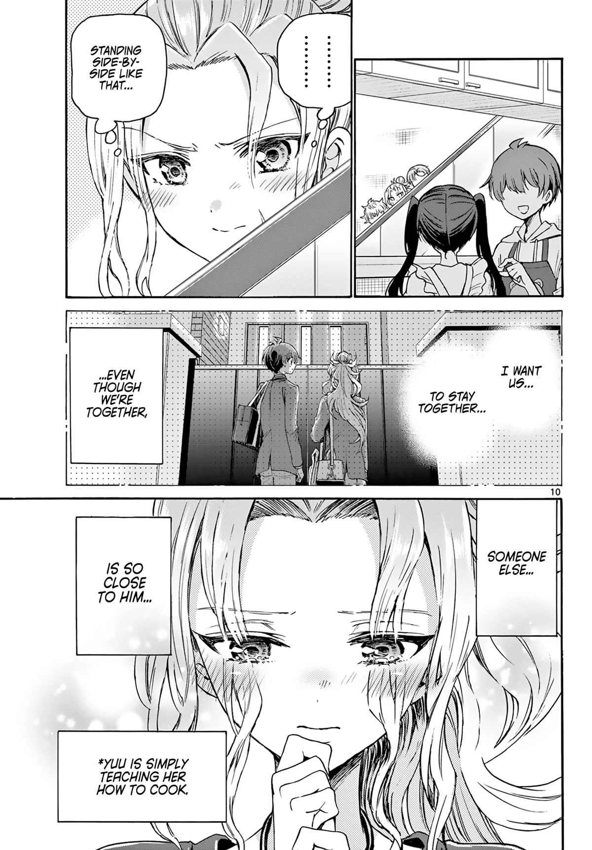 Mikadono Sanshimai wa Angai, Choroi Chapter 47 page 10 - Chapter 47: Different from usual.