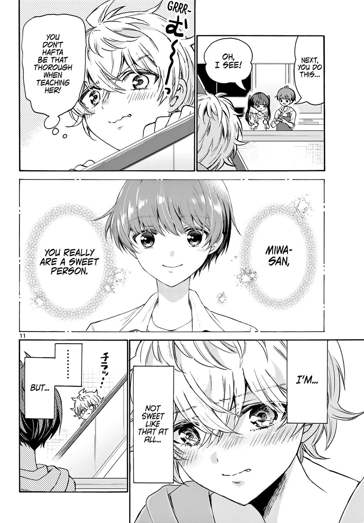 Mikadono Sanshimai wa Angai, Choroi Chapter 47 page 11 - Chapter 47: Different from usual.