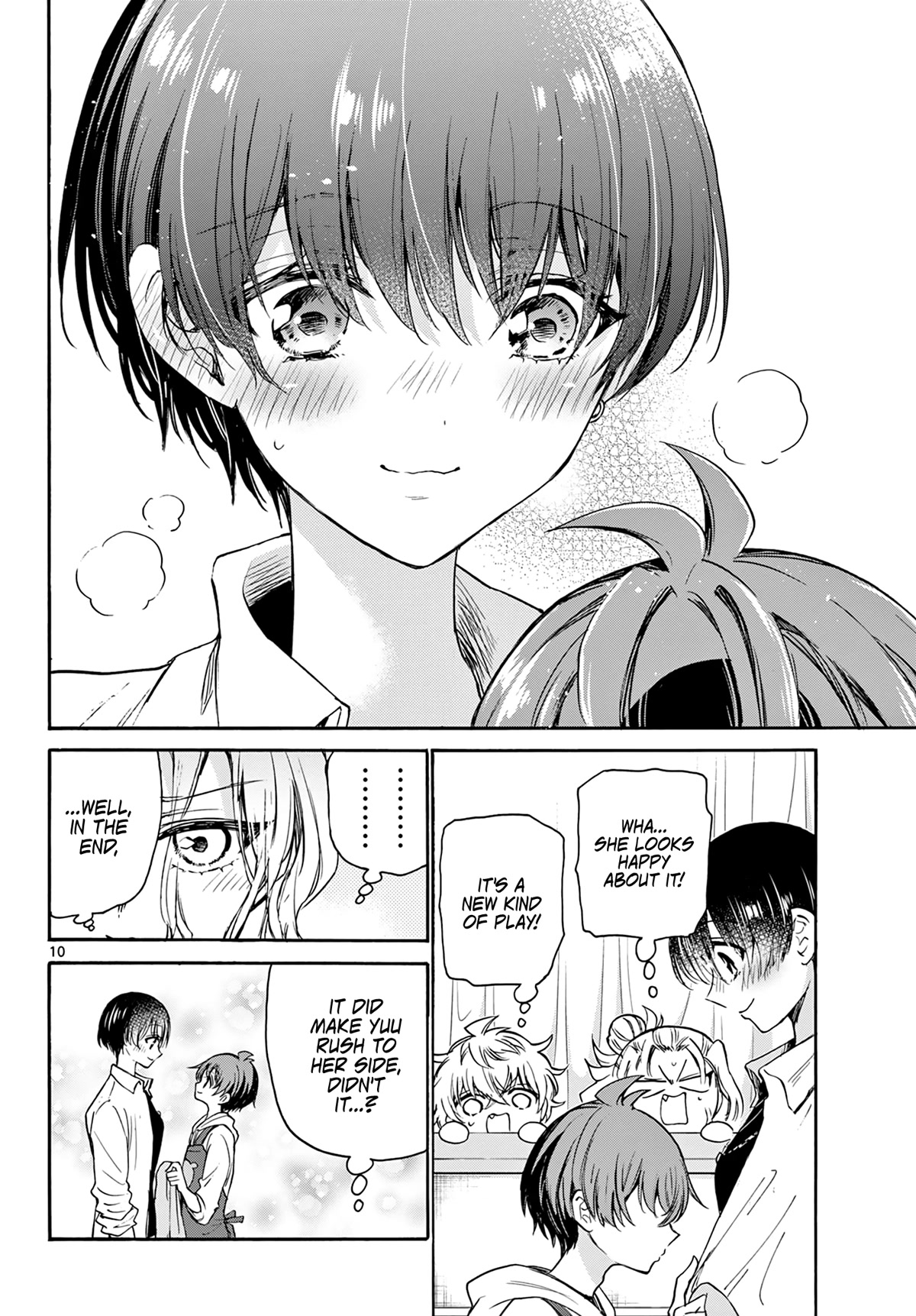 Mikadono Sanshimai wa Angai, Choroi Chapter 48 page 10 - Chapter 48: The geniuses' blunders.