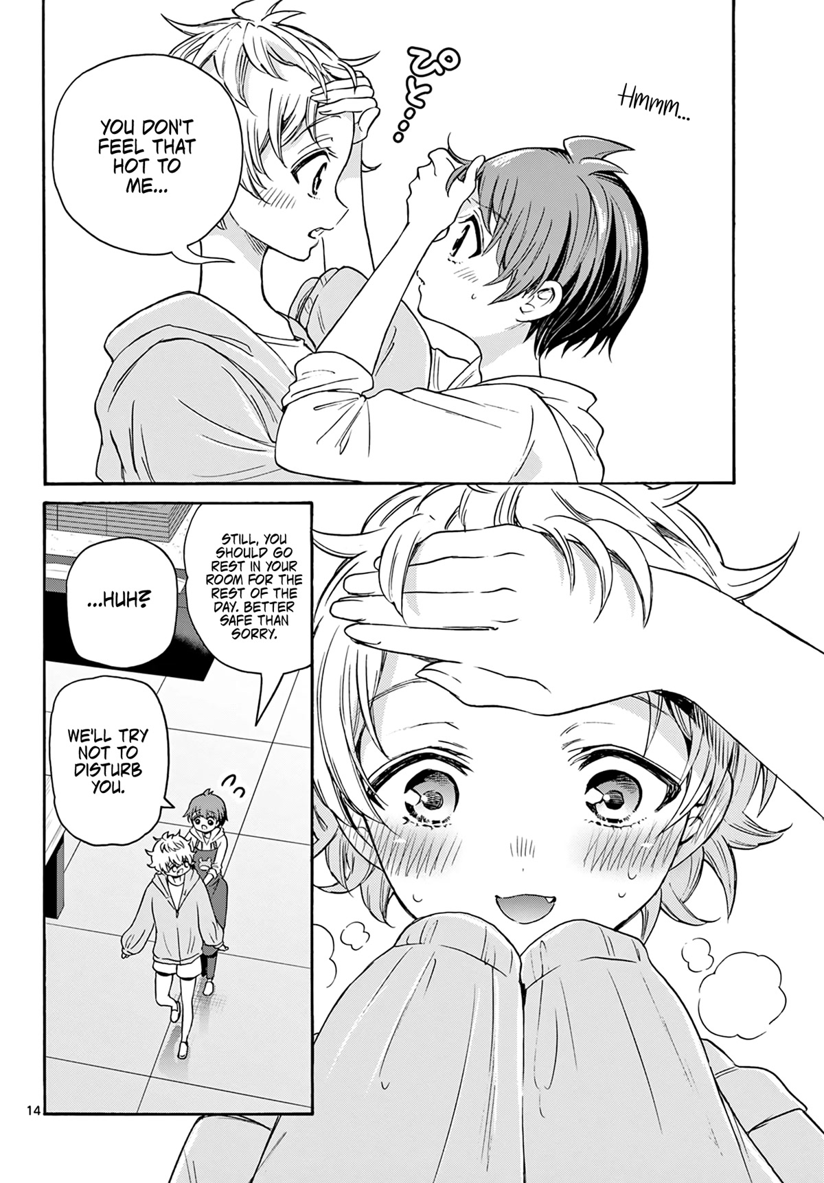 Mikadono Sanshimai wa Angai, Choroi Chapter 48 page 14 - Chapter 48: The geniuses' blunders.