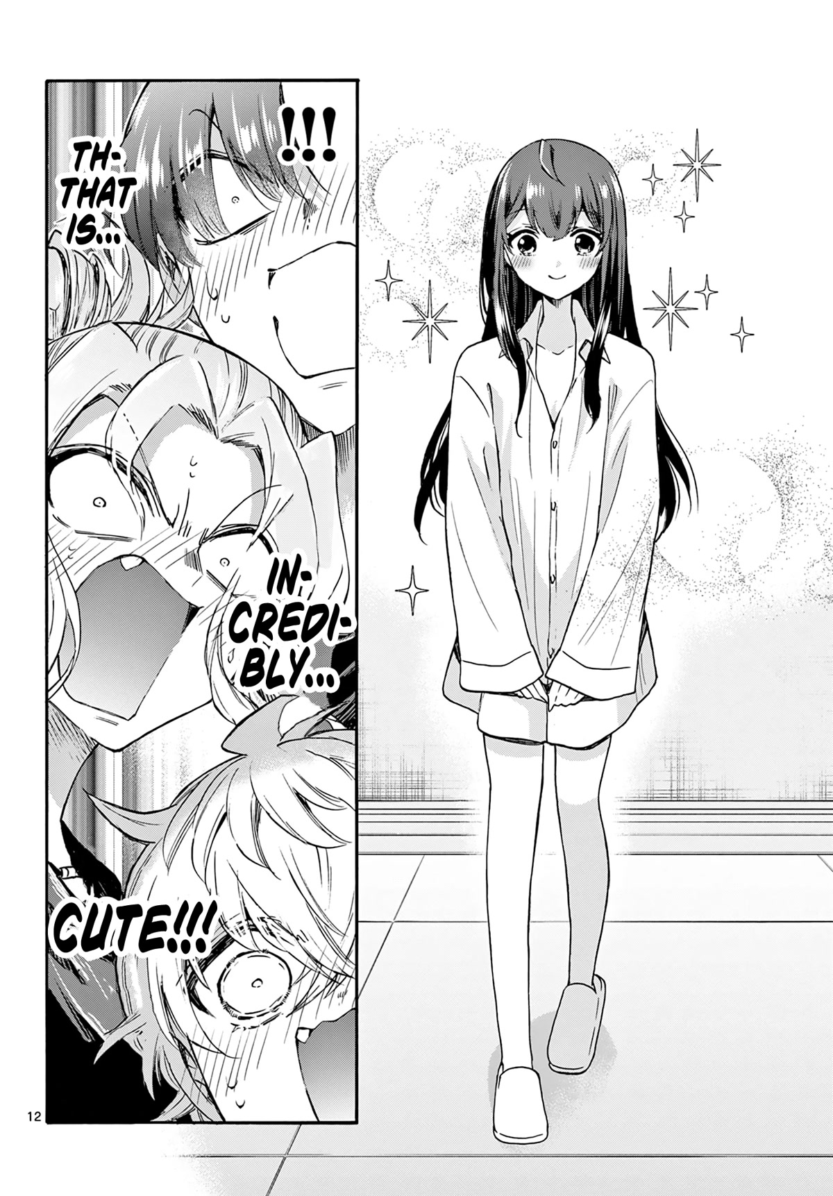 Mikadono Sanshimai wa Angai, Choroi Chapter 49 page 12 - Chapter 49: That kind of killer technique.