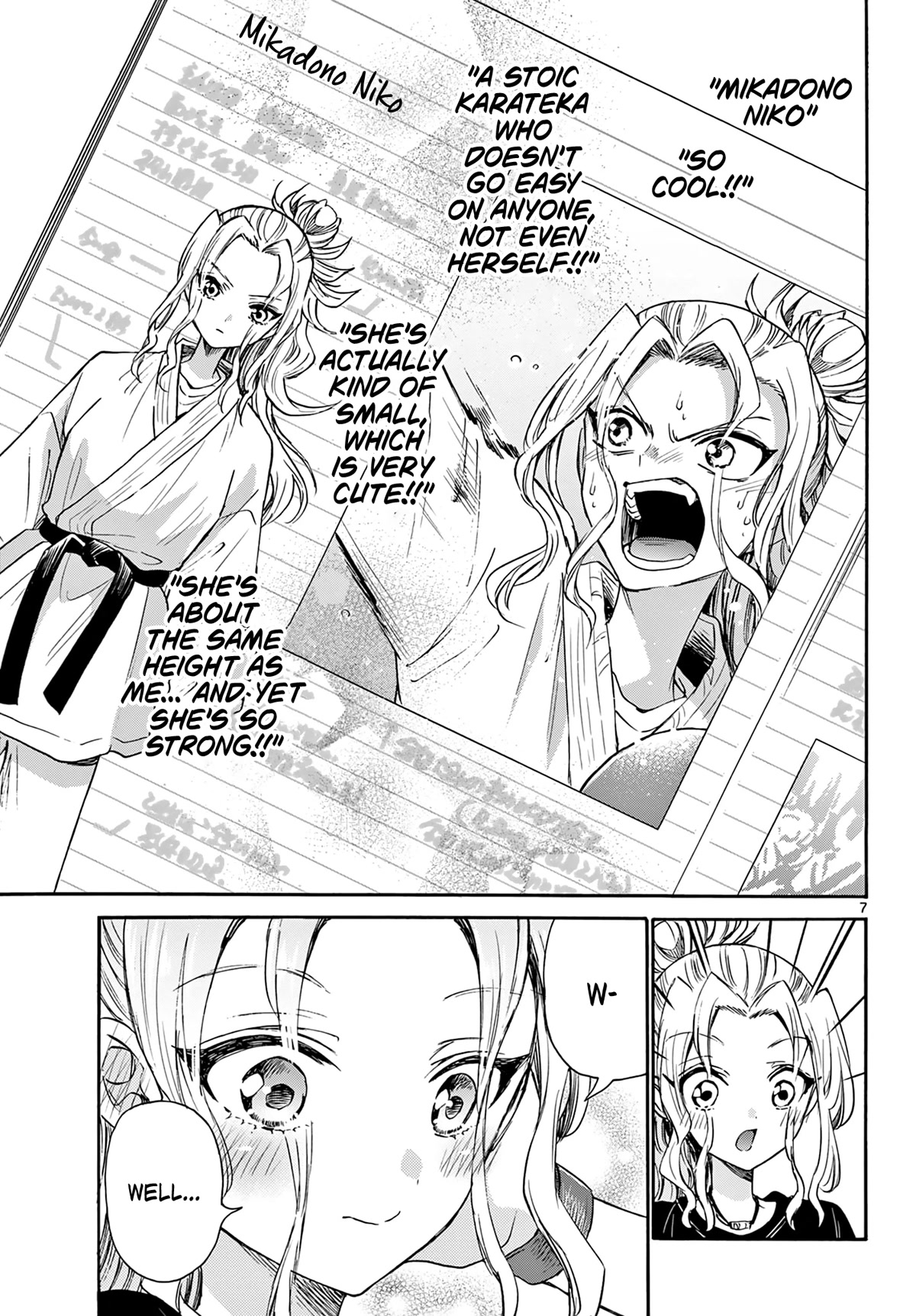 Mikadono Sanshimai wa Angai, Choroi Chapter 49 page 7 - Chapter 49: That kind of killer technique.