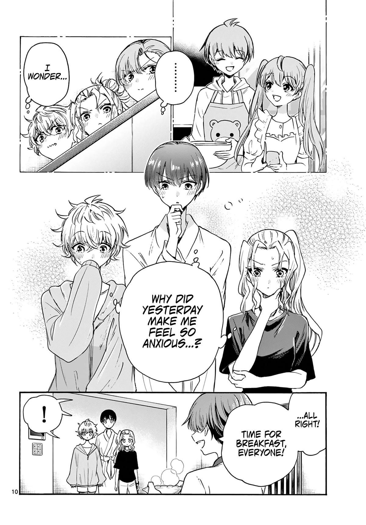 Mikadono Sanshimai wa Angai, Choroi Chapter 51 page 10 - Chapter 51: The secret of strength.