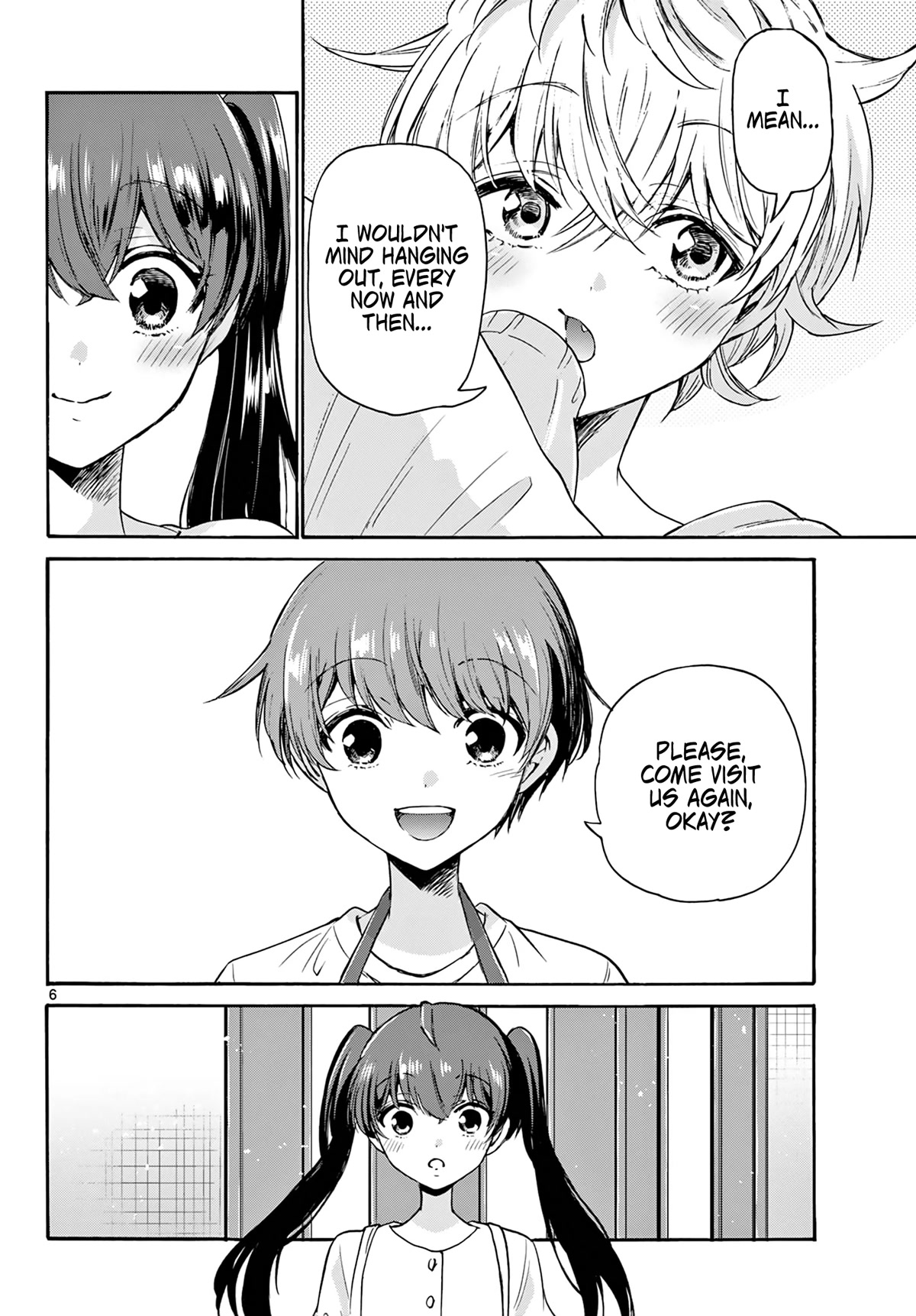 Mikadono Sanshimai wa Angai, Choroi Chapter 51 page 6 - Chapter 51: The secret of strength.