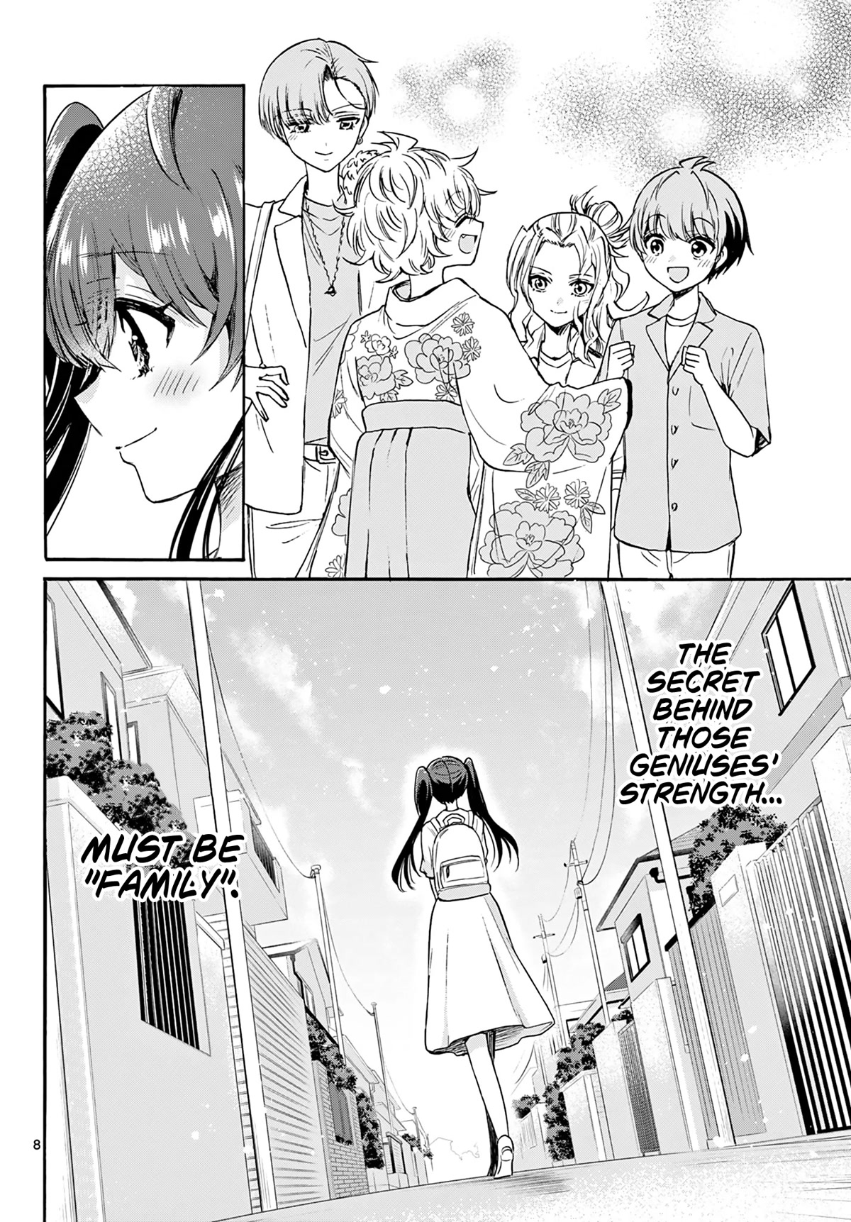 Mikadono Sanshimai wa Angai, Choroi Chapter 51 page 8 - Chapter 51: The secret of strength.