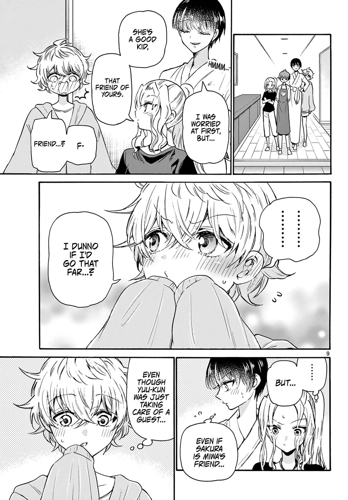 Mikadono Sanshimai wa Angai, Choroi Chapter 51 page 9 - Chapter 51: The secret of strength.