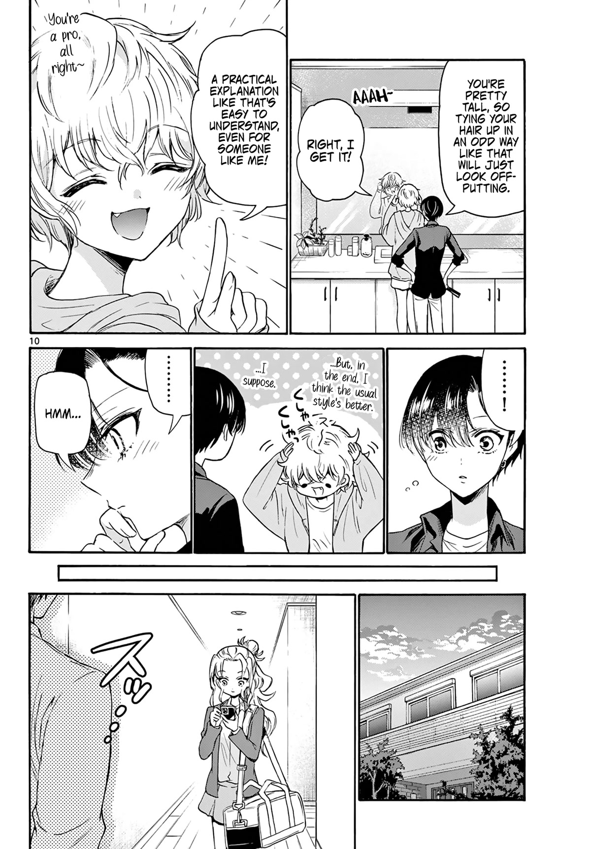 Mikadono Sanshimai wa Angai, Choroi Chapter 52 page 10 - Chapter 52: You think it's good...?