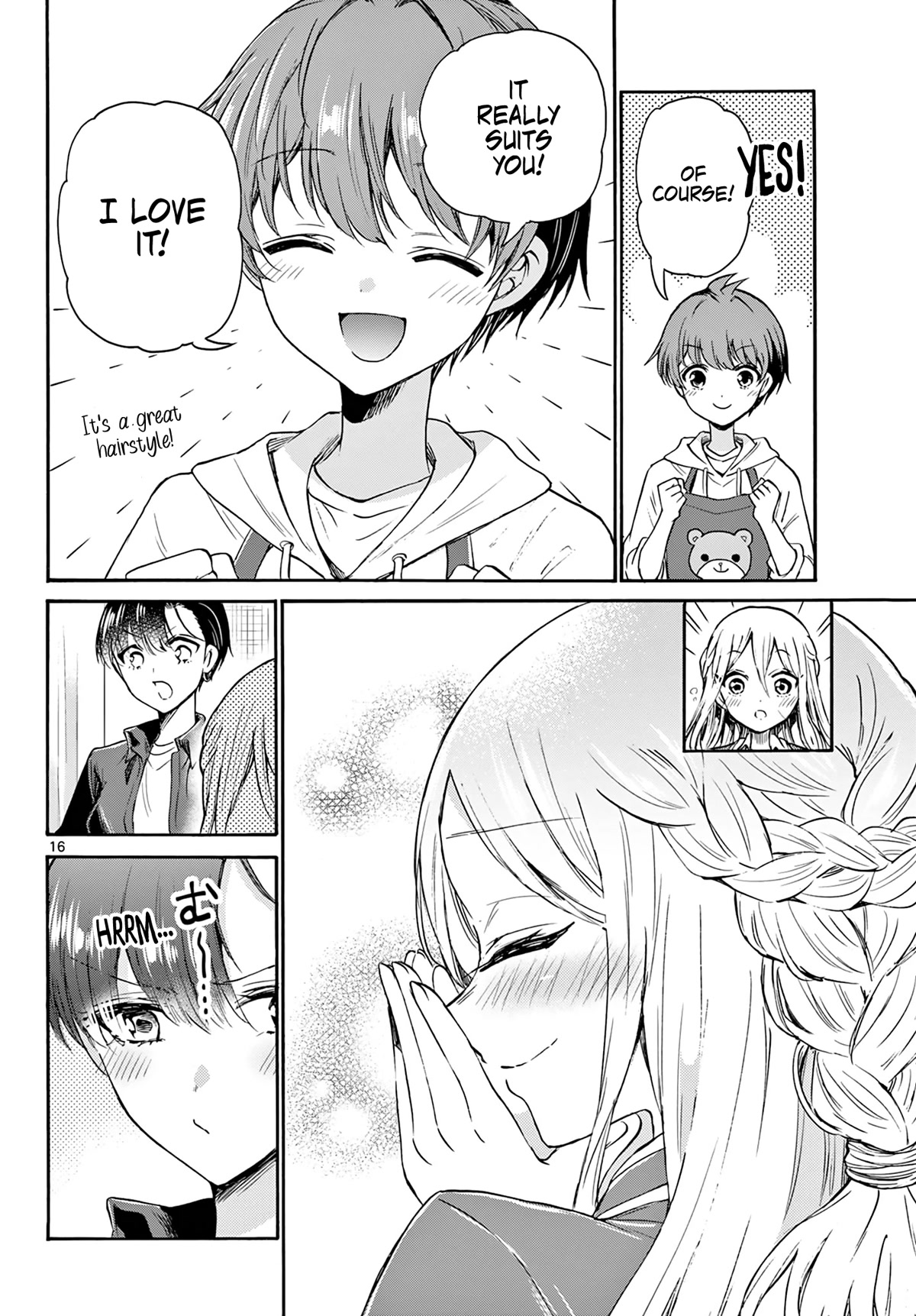 Mikadono Sanshimai wa Angai, Choroi Chapter 52 page 16 - Chapter 52: You think it's good...?
