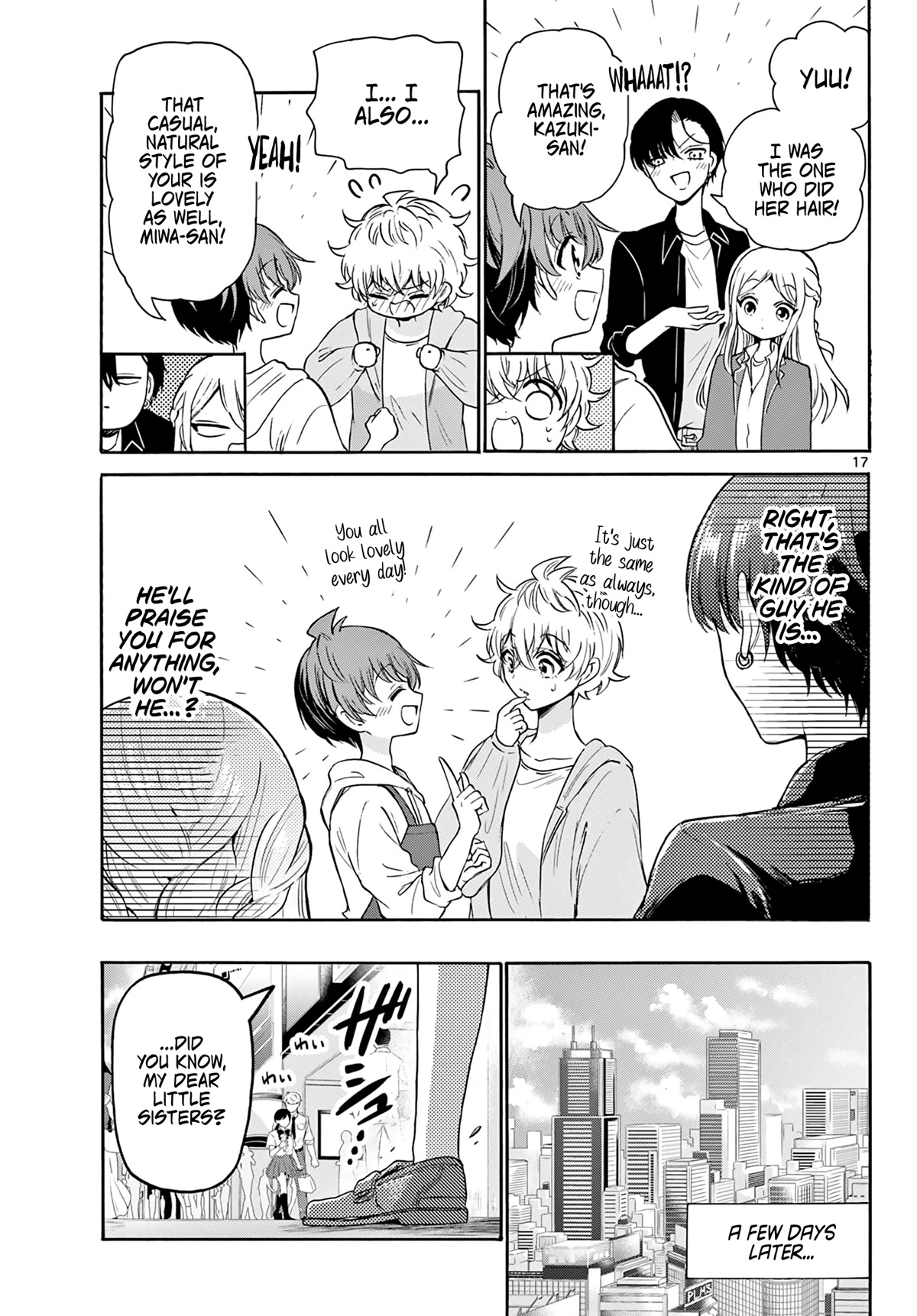 Mikadono Sanshimai wa Angai, Choroi Chapter 52 page 17 - Chapter 52: You think it's good...?