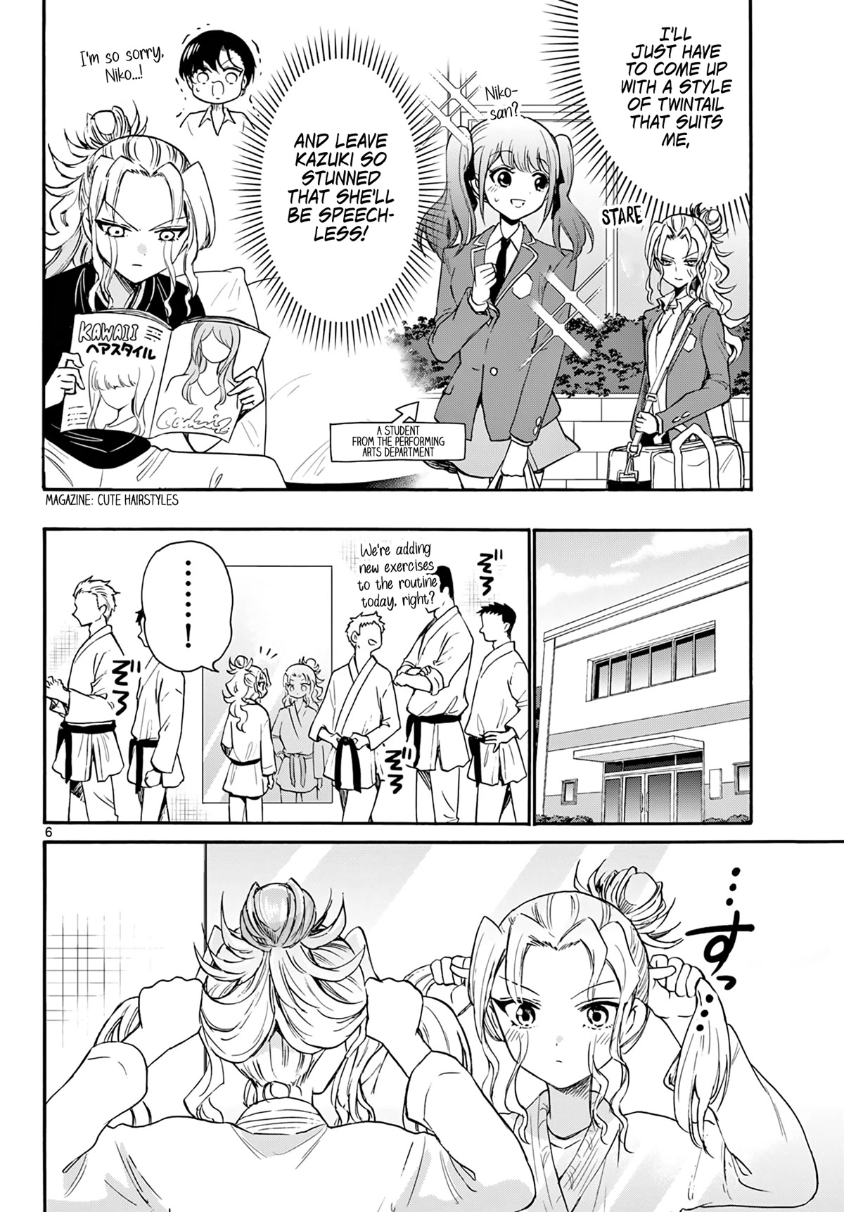 Mikadono Sanshimai wa Angai, Choroi Chapter 52 page 6 - Chapter 52: You think it's good...?