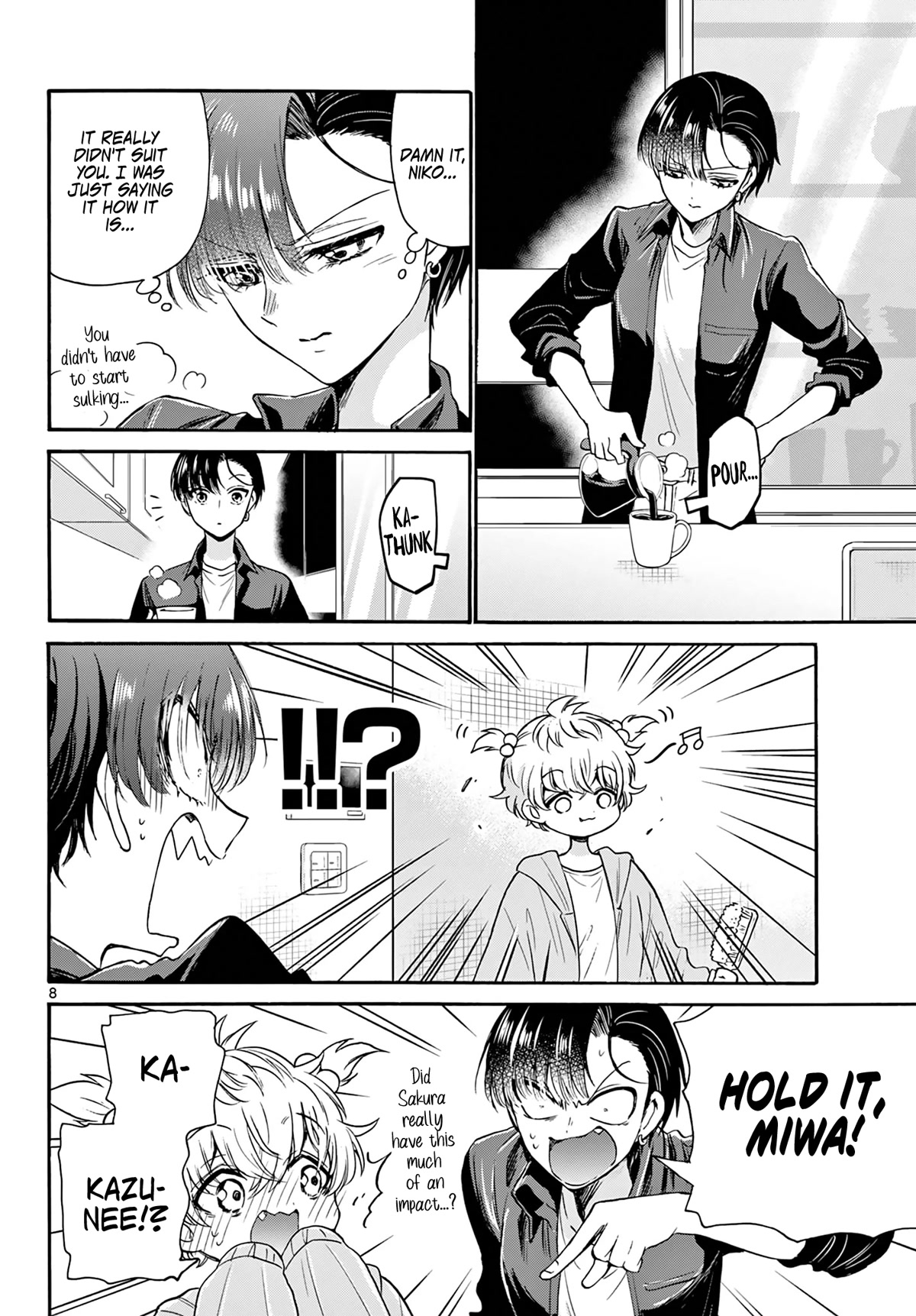 Mikadono Sanshimai wa Angai, Choroi Chapter 52 page 8 - Chapter 52: You think it's good...?