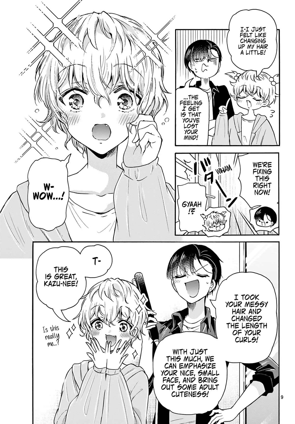 Mikadono Sanshimai wa Angai, Choroi Chapter 52 page 9 - Chapter 52: You think it's good...?