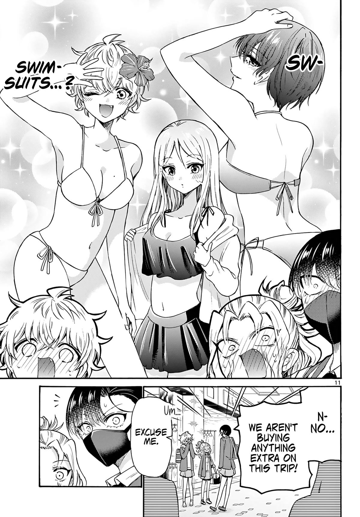 Mikadono Sanshimai wa Angai, Choroi Chapter 53 page 11 - Chapter 53: "Late" is right.