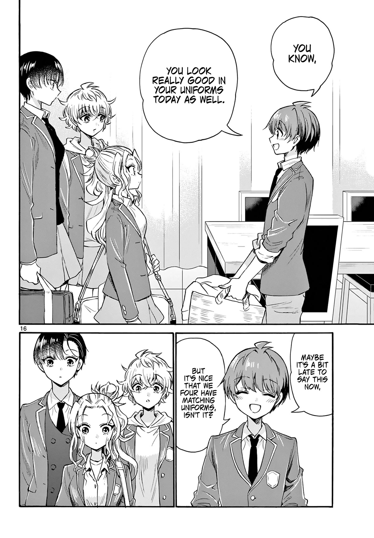 Mikadono Sanshimai wa Angai, Choroi Chapter 53 page 16 - Chapter 53: "Late" is right.