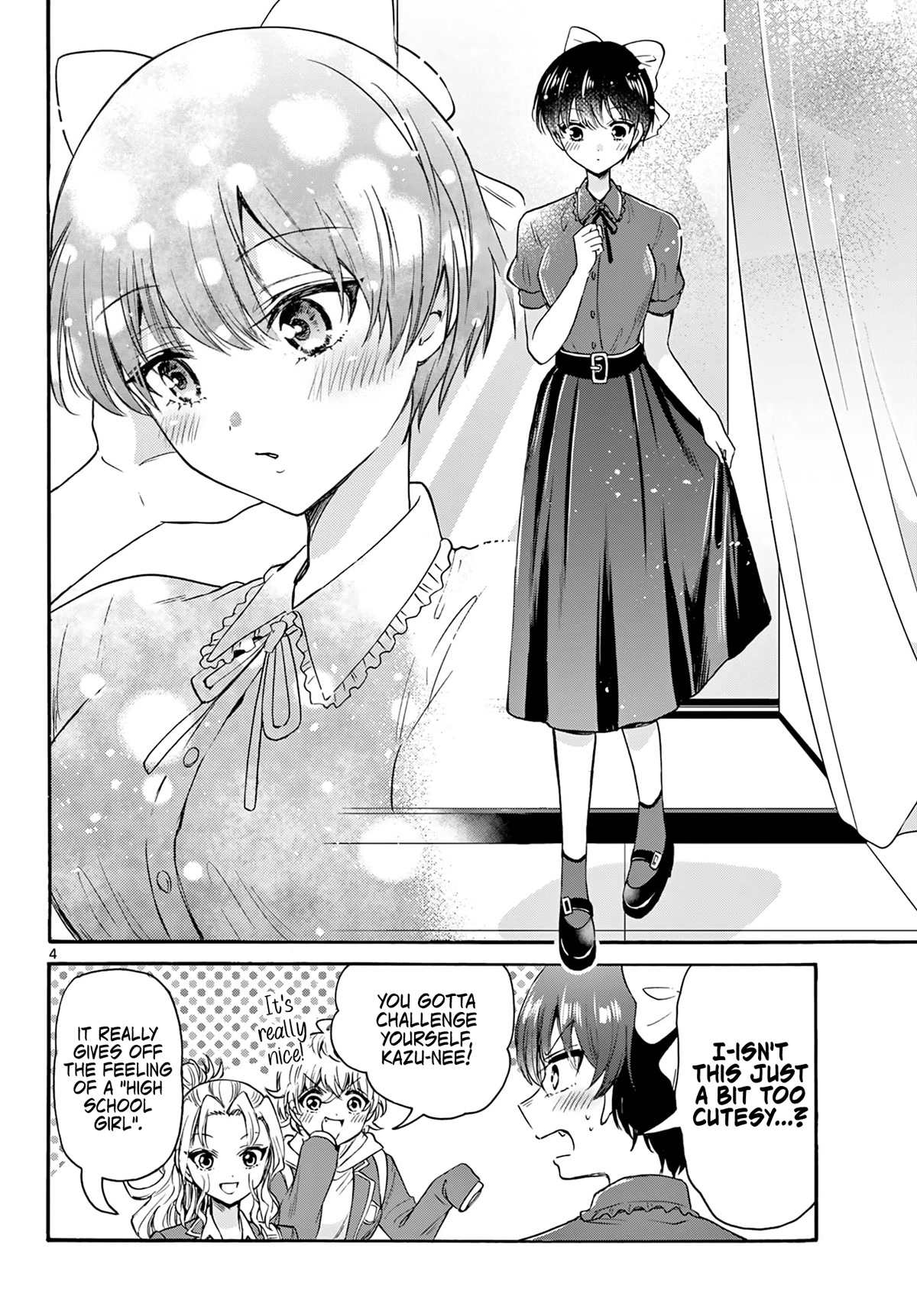 Mikadono Sanshimai wa Angai, Choroi Chapter 53 page 4 - Chapter 53: "Late" is right.