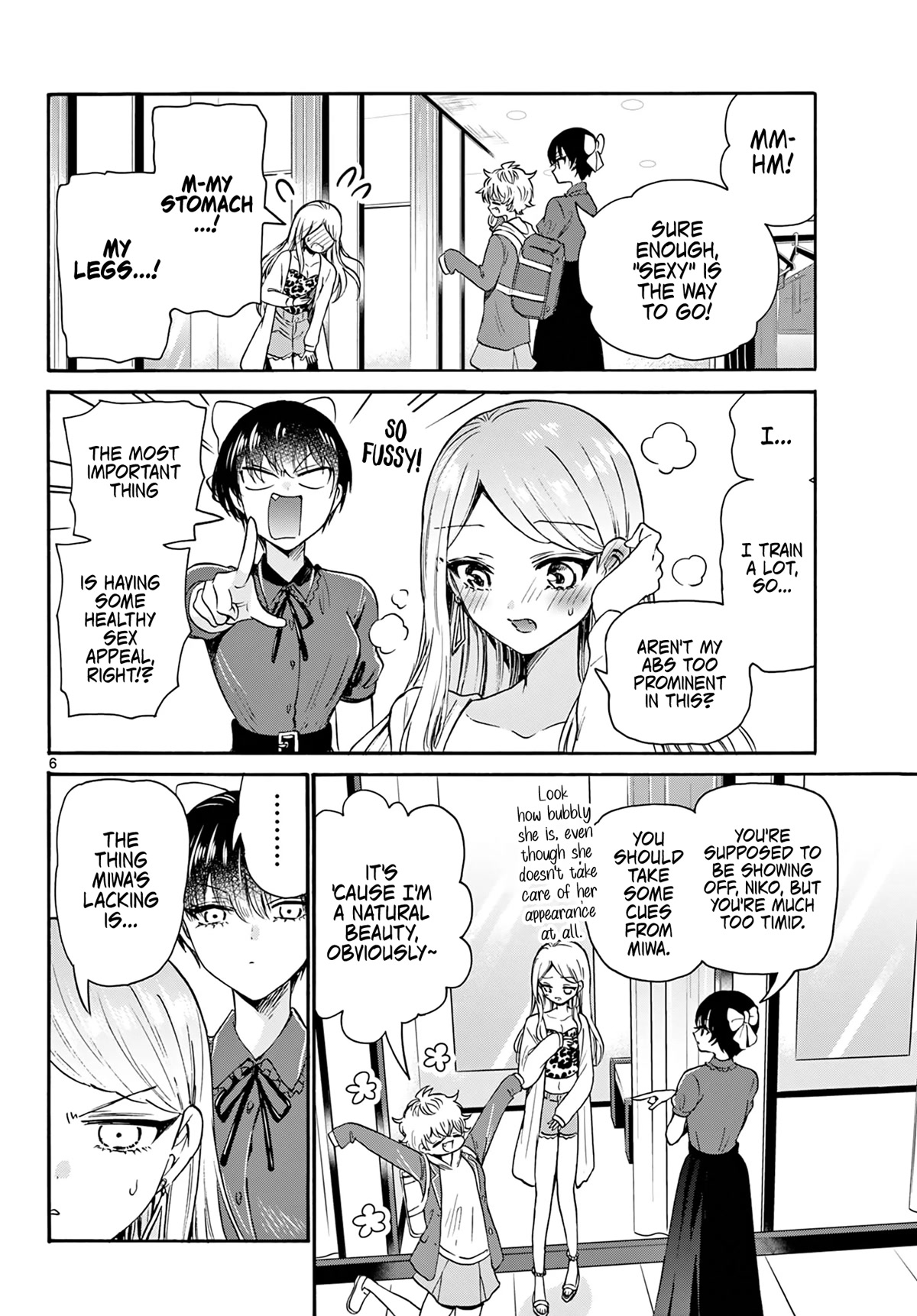 Mikadono Sanshimai wa Angai, Choroi Chapter 53 page 6 - Chapter 53: "Late" is right.
