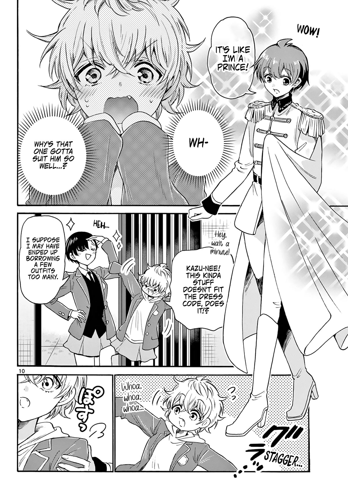 Mikadono Sanshimai wa Angai, Choroi Chapter 54 page 10 - Chapter 54: We'll produce you.