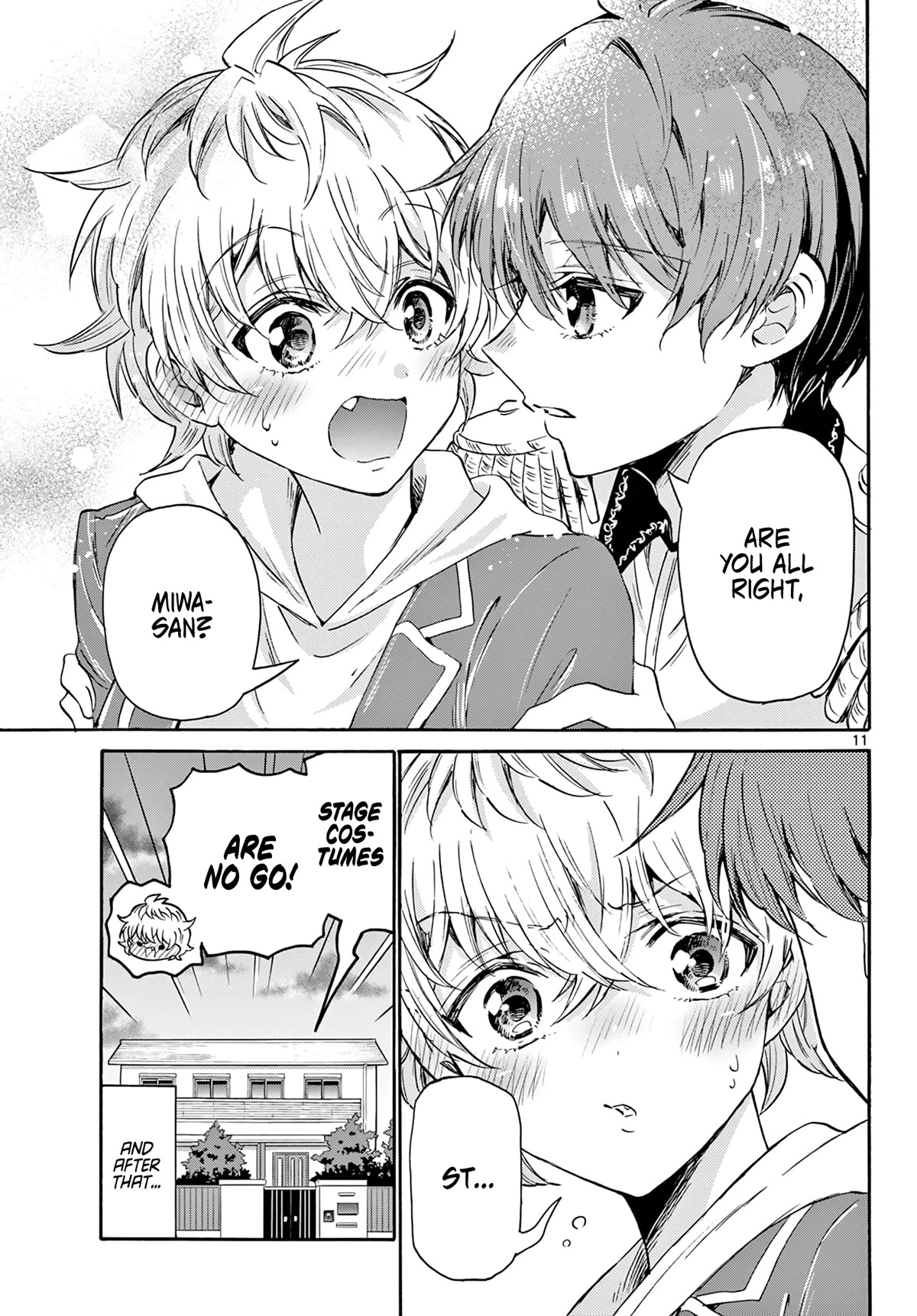 Mikadono Sanshimai wa Angai, Choroi Chapter 54 page 11 - Chapter 54: We'll produce you.