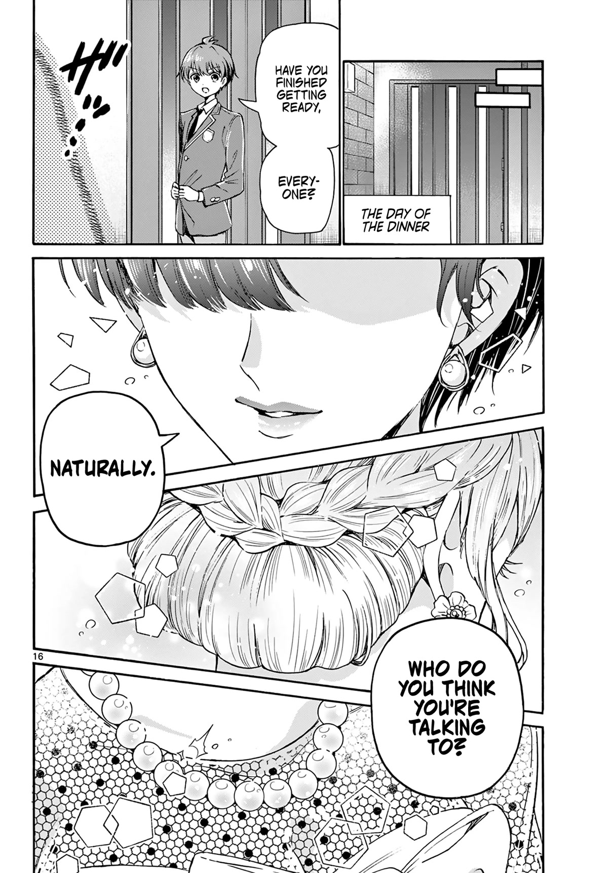 Mikadono Sanshimai wa Angai, Choroi Chapter 54 page 16 - Chapter 54: We'll produce you.