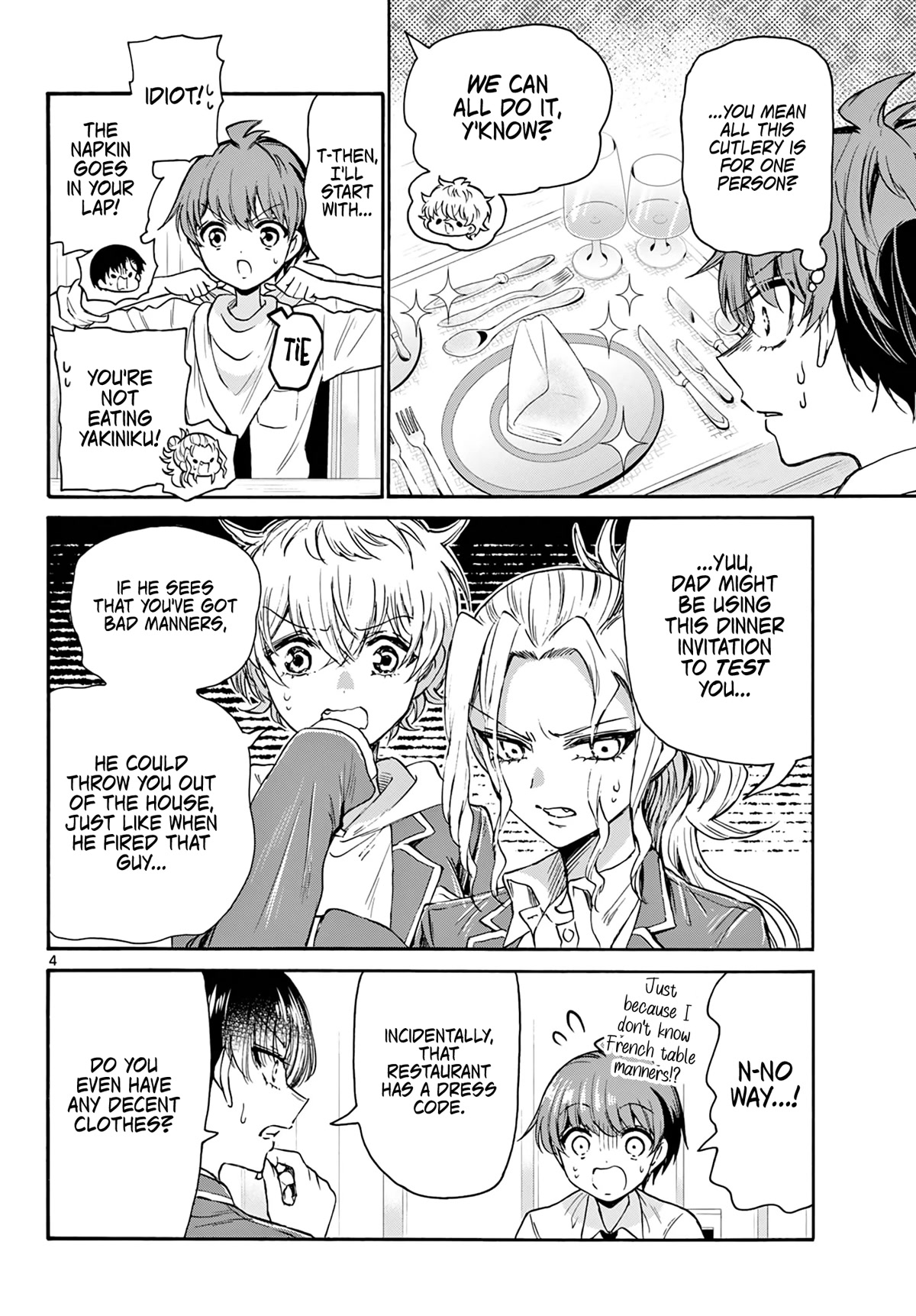 Mikadono Sanshimai wa Angai, Choroi Chapter 54 page 4 - Chapter 54: We'll produce you.