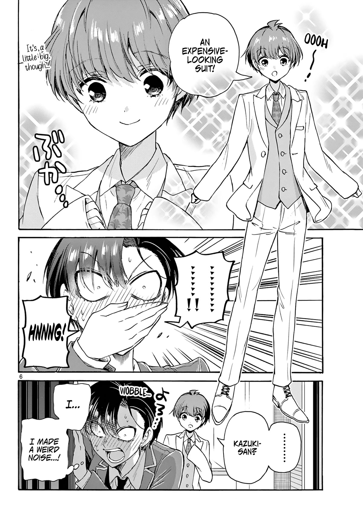 Mikadono Sanshimai wa Angai, Choroi Chapter 54 page 6 - Chapter 54: We'll produce you.