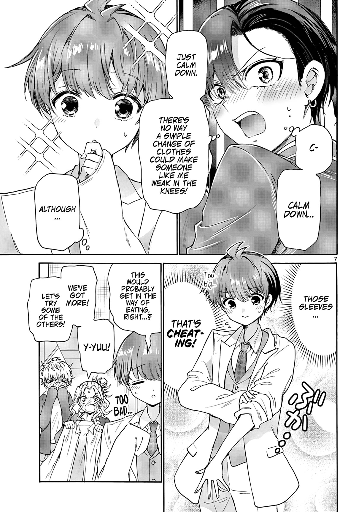 Mikadono Sanshimai wa Angai, Choroi Chapter 54 page 7 - Chapter 54: We'll produce you.