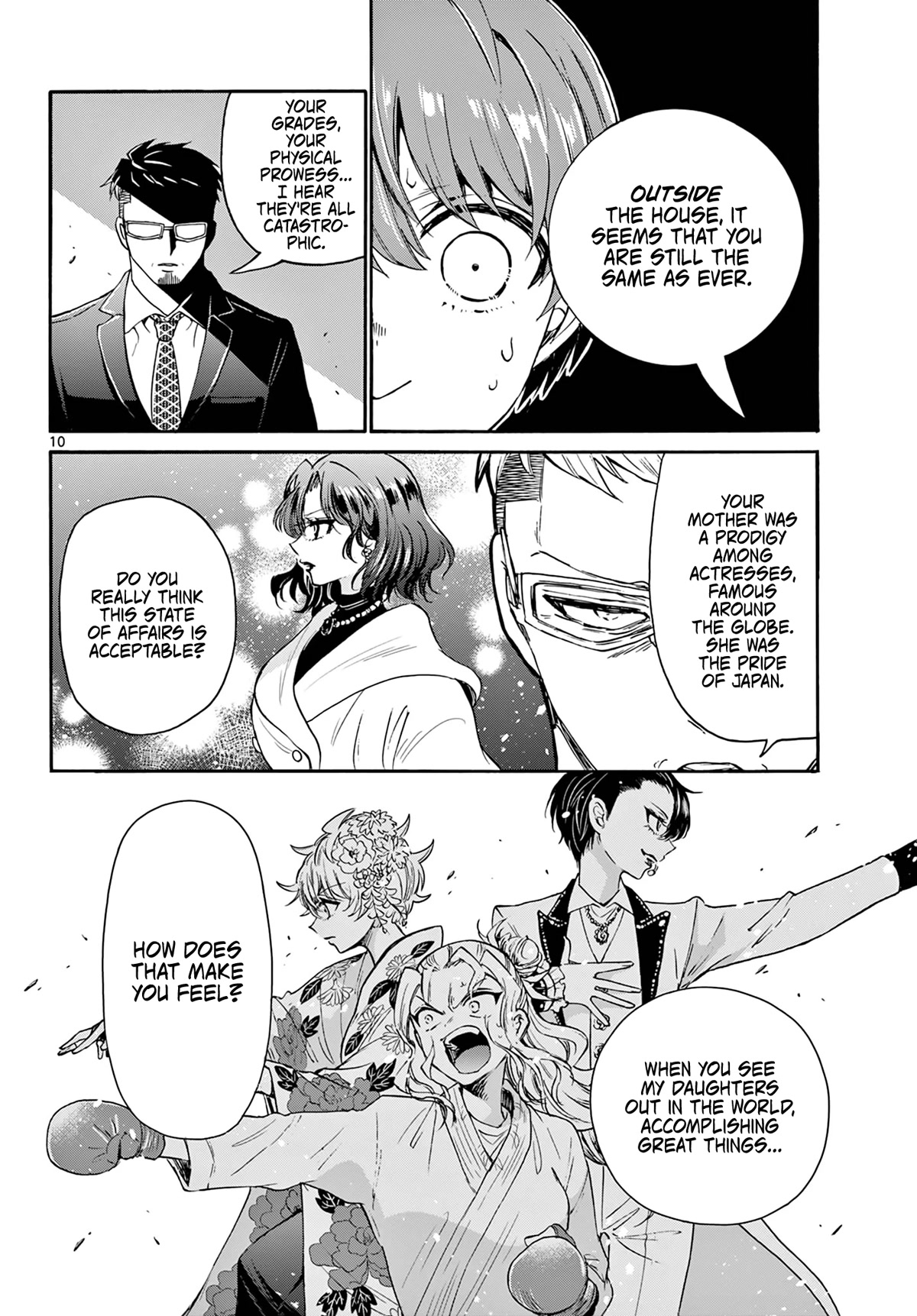 Mikadono Sanshimai wa Angai, Choroi Chapter 55 page 10 - Chapter 55: You're the same as always.
