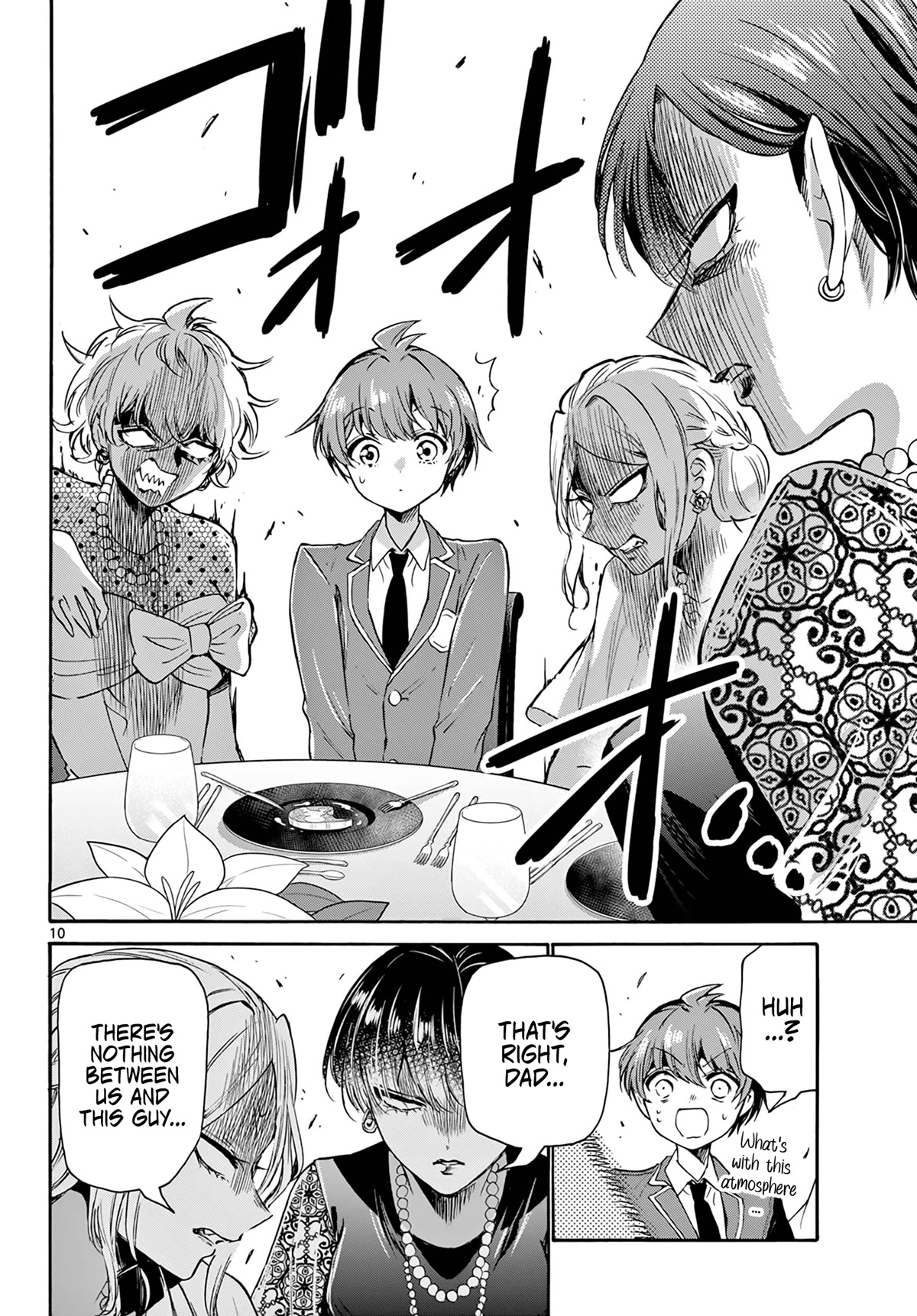 Mikadono Sanshimai wa Angai, Choroi Chapter 56 page 10 - Chapter 56: A guilty relationship.
