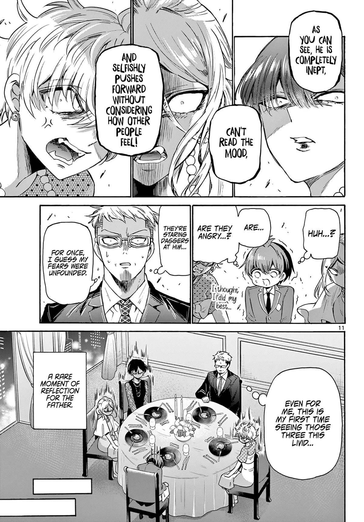 Mikadono Sanshimai wa Angai, Choroi Chapter 56 page 11 - Chapter 56: A guilty relationship.
