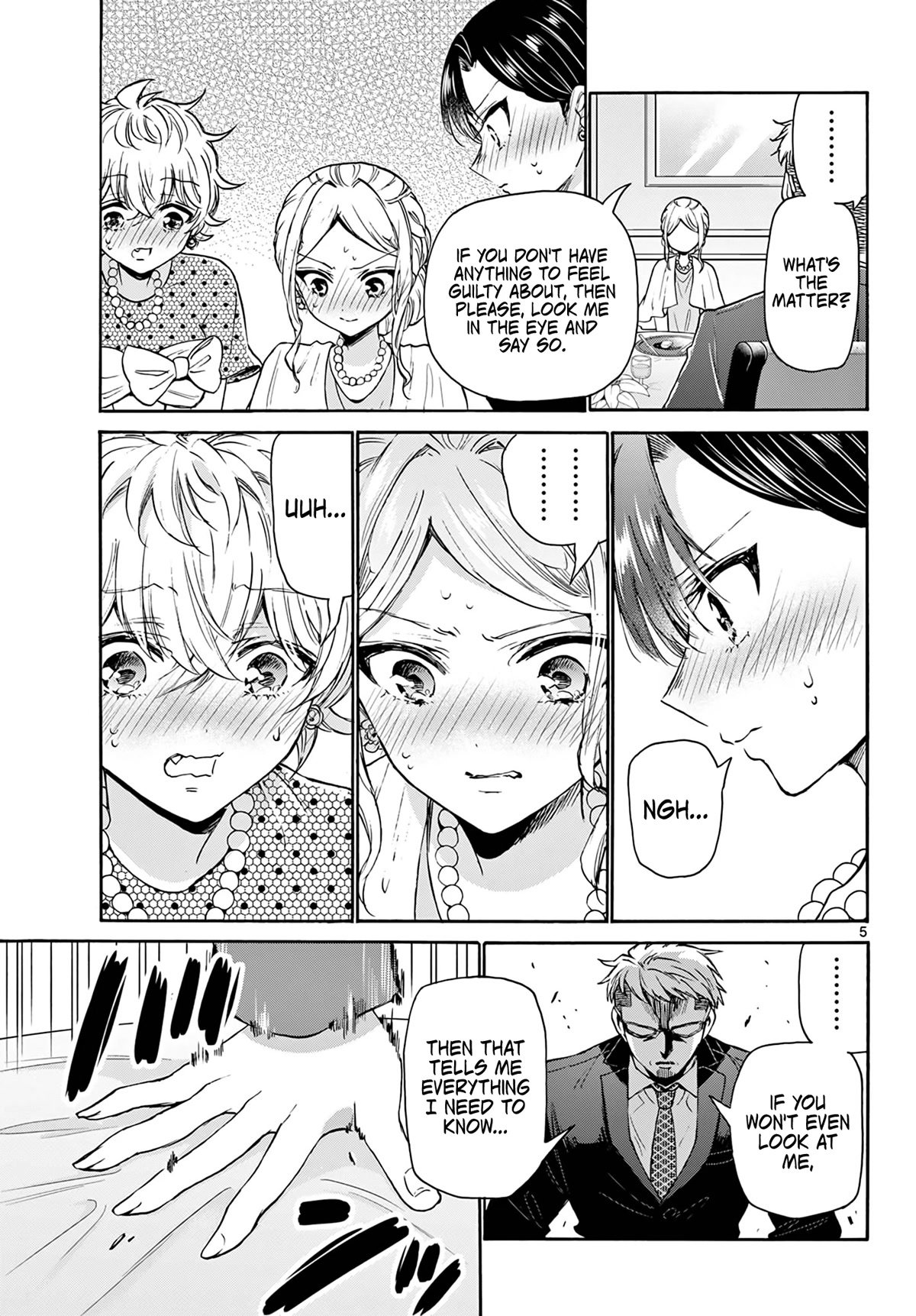 Mikadono Sanshimai wa Angai, Choroi Chapter 56 page 5 - Chapter 56: A guilty relationship.