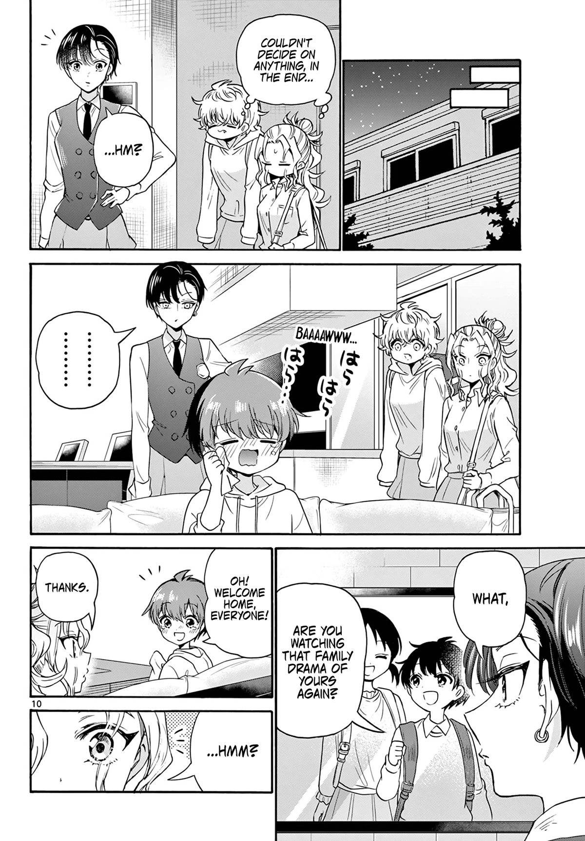 Mikadono Sanshimai wa Angai, Choroi Chapter 57 page 10 - Chapter 57: Something from the heart.