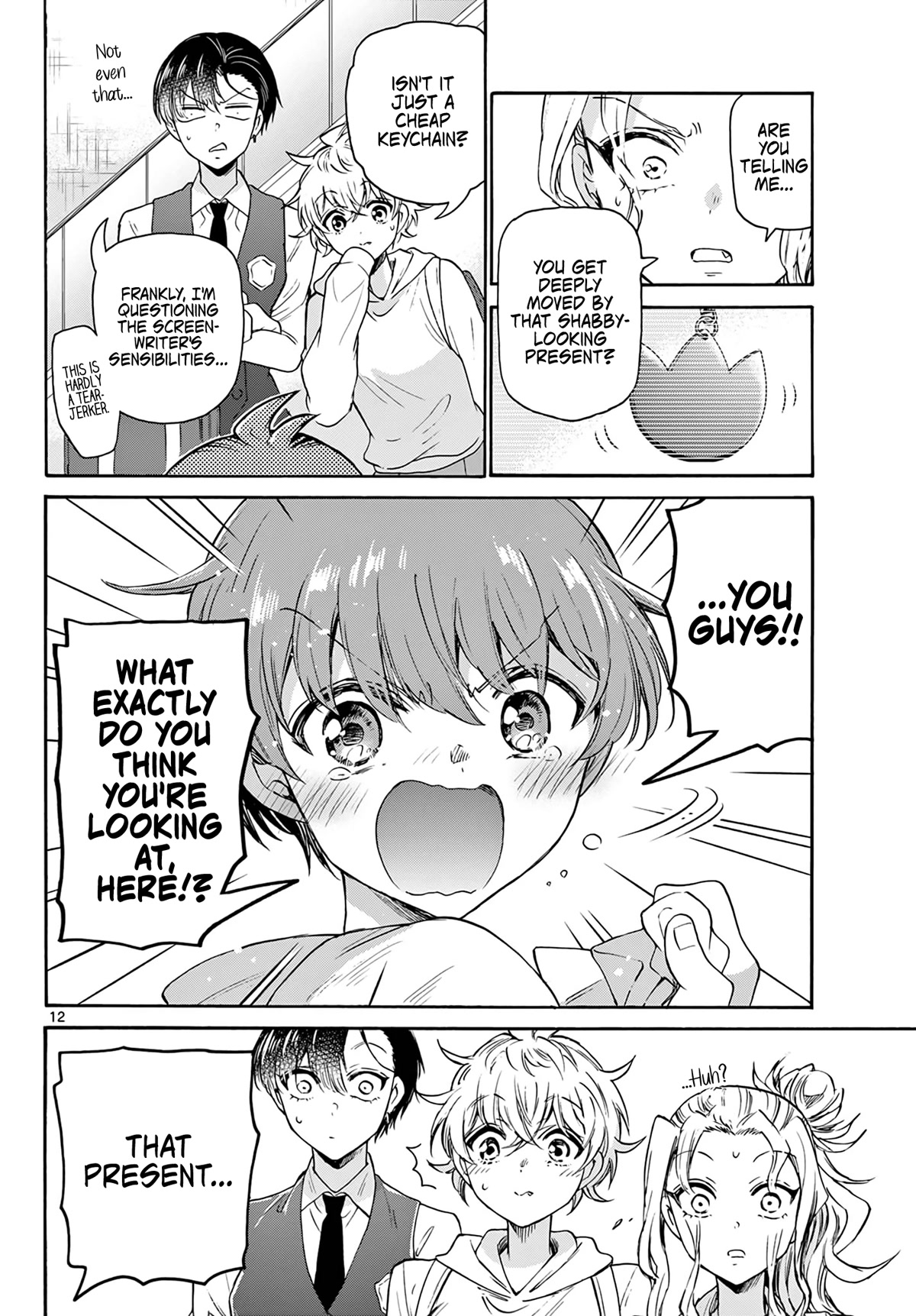 Mikadono Sanshimai wa Angai, Choroi Chapter 57 page 12 - Chapter 57: Something from the heart.