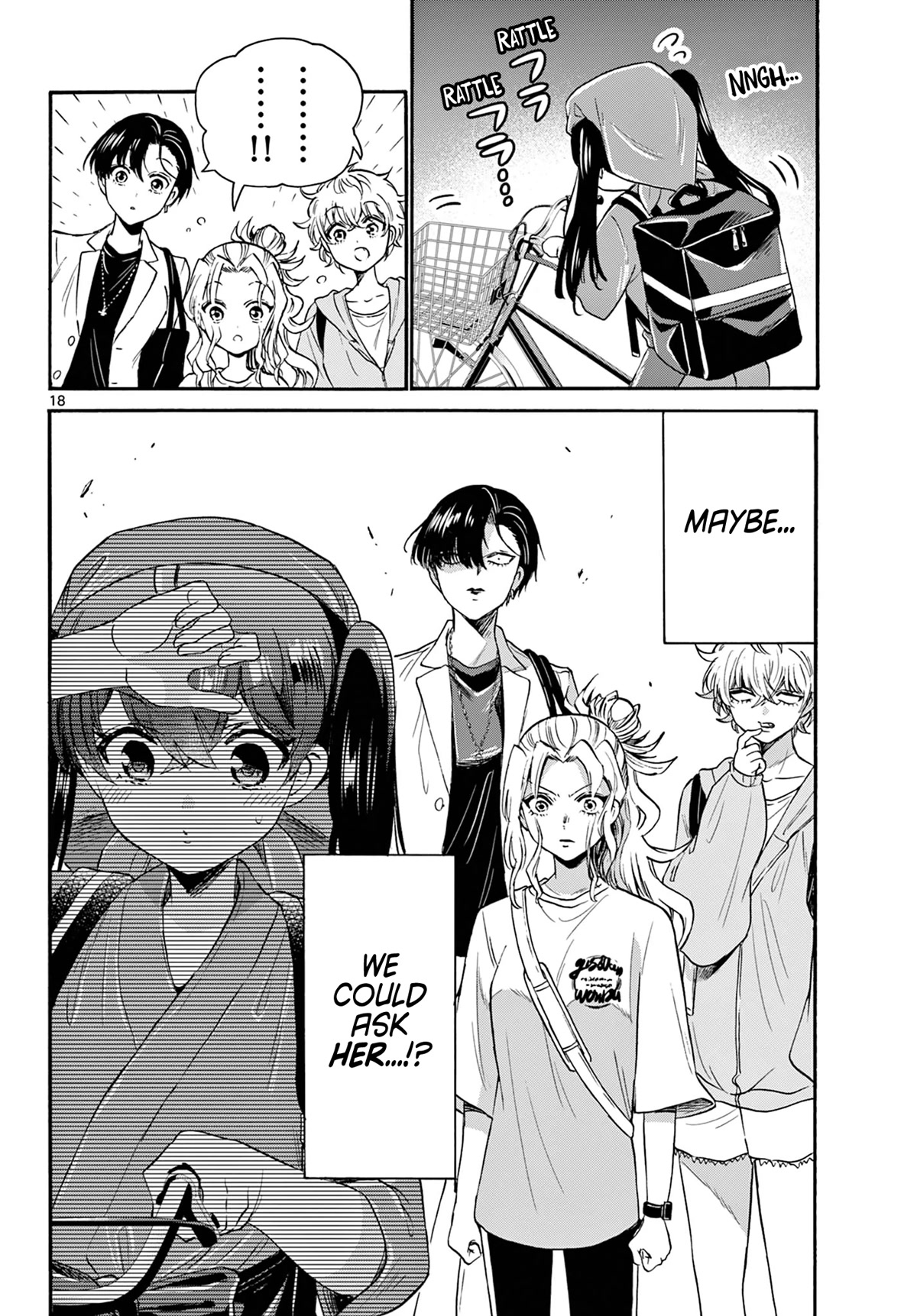 Mikadono Sanshimai wa Angai, Choroi Chapter 58 page 18 - Chapter 58: This same feeling.