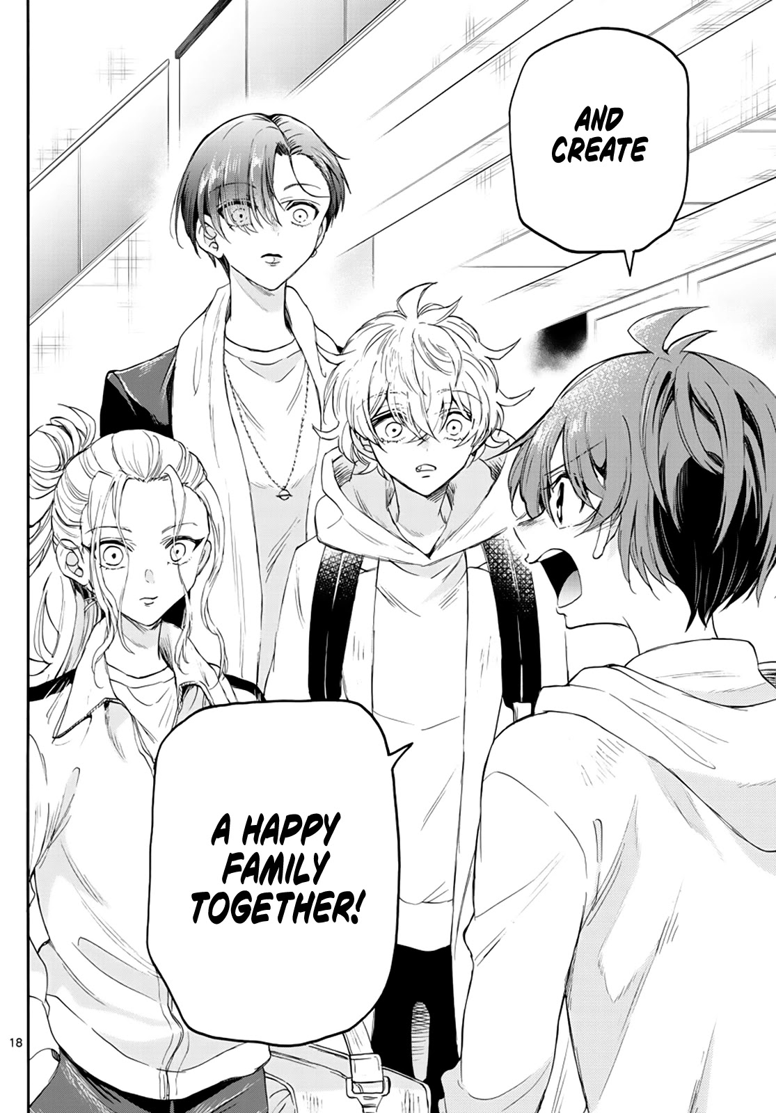 Mikadono Sanshimai wa Angai, Choroi Chapter 6 page 18 - Chapter 6: I want to become a family.