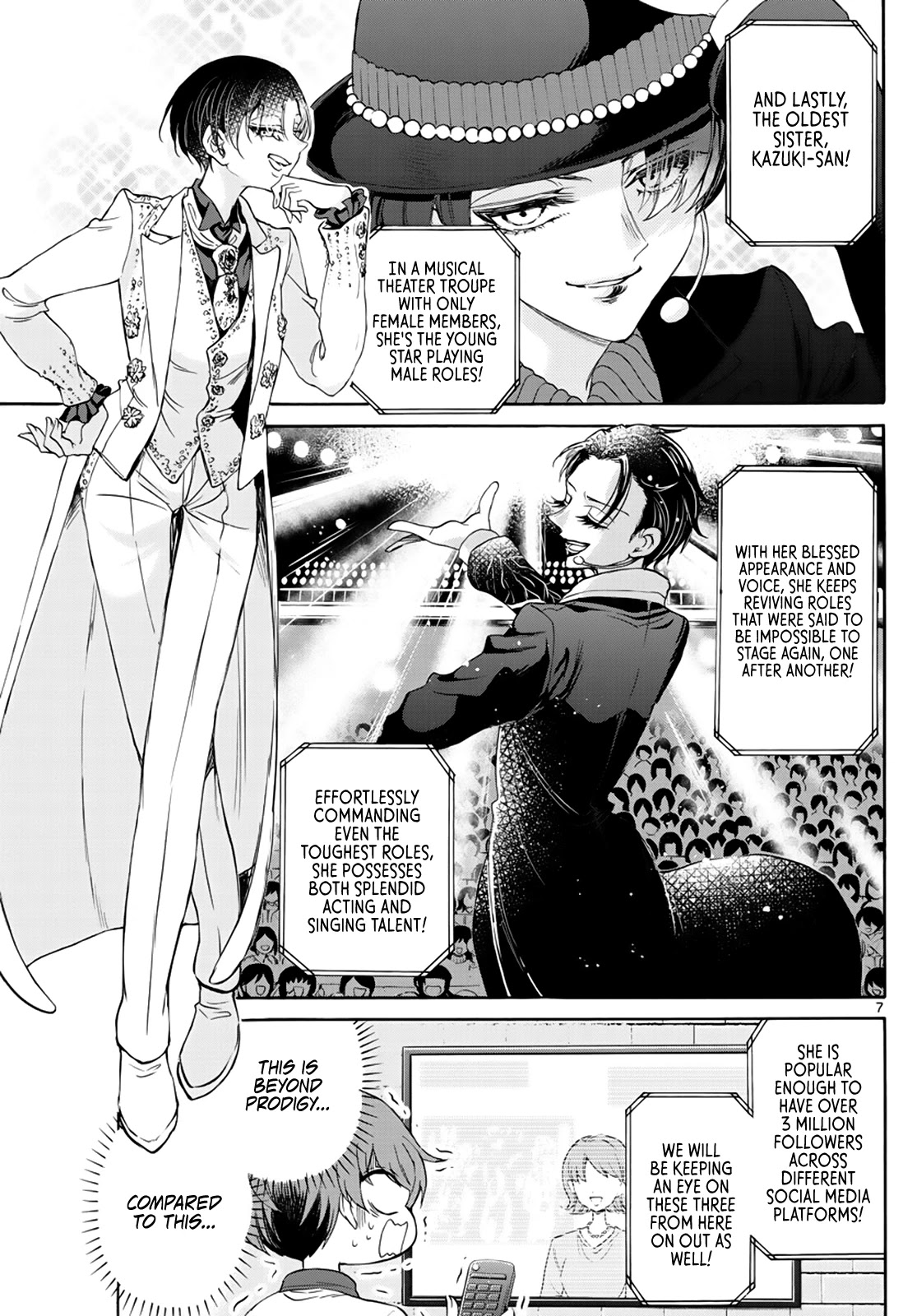 Mikadono Sanshimai wa Angai, Choroi Chapter 6 page 7 - Chapter 6: I want to become a family.