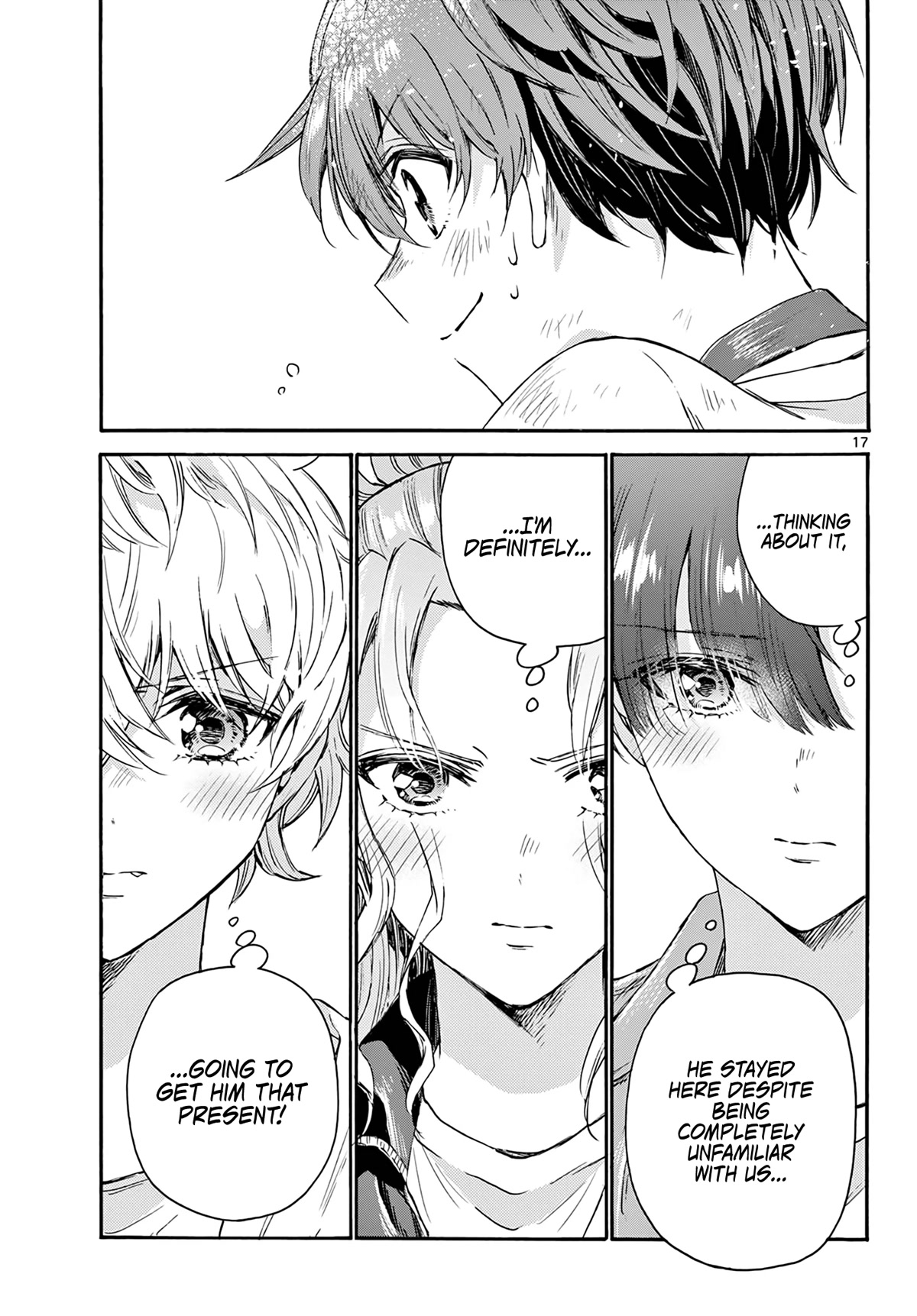 Mikadono Sanshimai wa Angai, Choroi Chapter 60 page 17 - Chapter 60: The geniuses' failures.