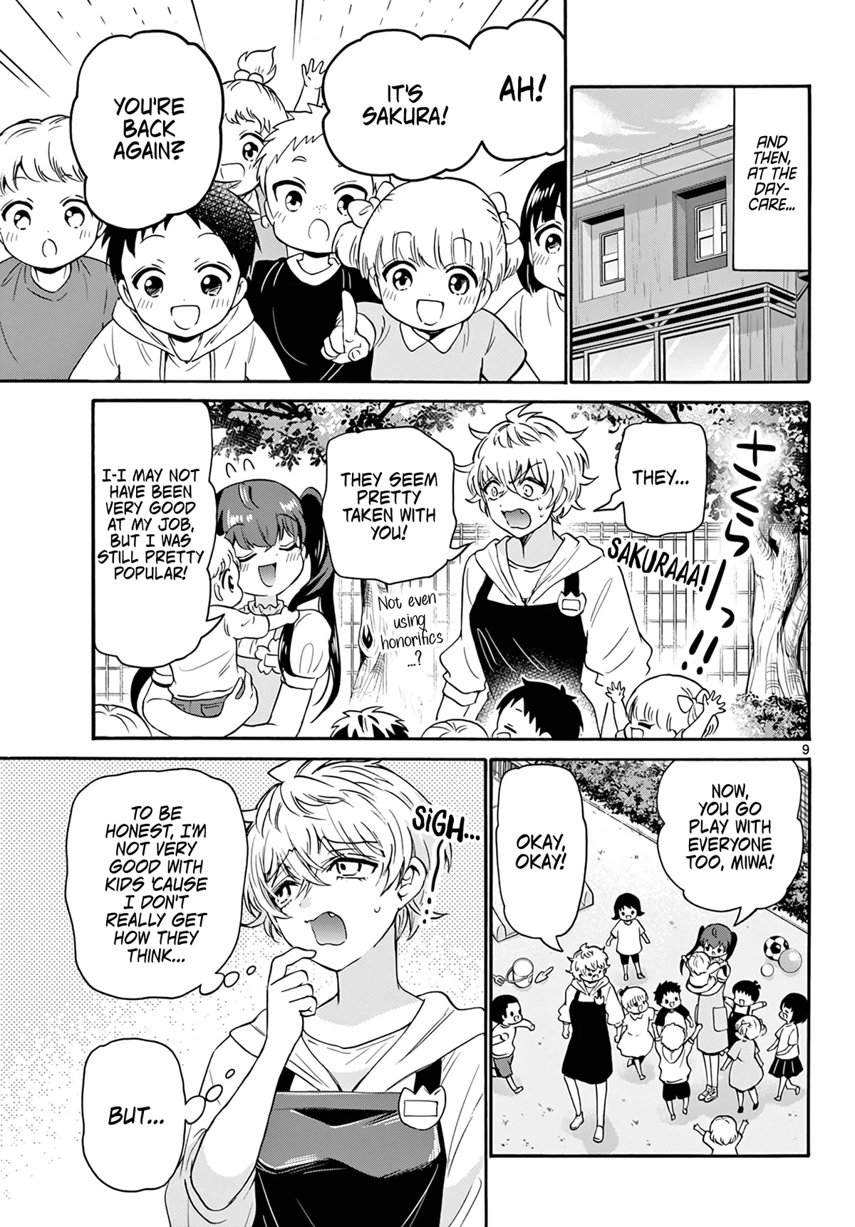 Mikadono Sanshimai wa Angai, Choroi Chapter 60 page 9 - Chapter 60: The geniuses' failures.