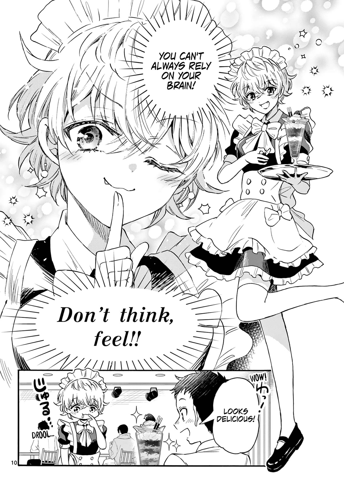 Mikadono Sanshimai wa Angai, Choroi Chapter 64 page 10 - Chapter 64: The soothing three sisters