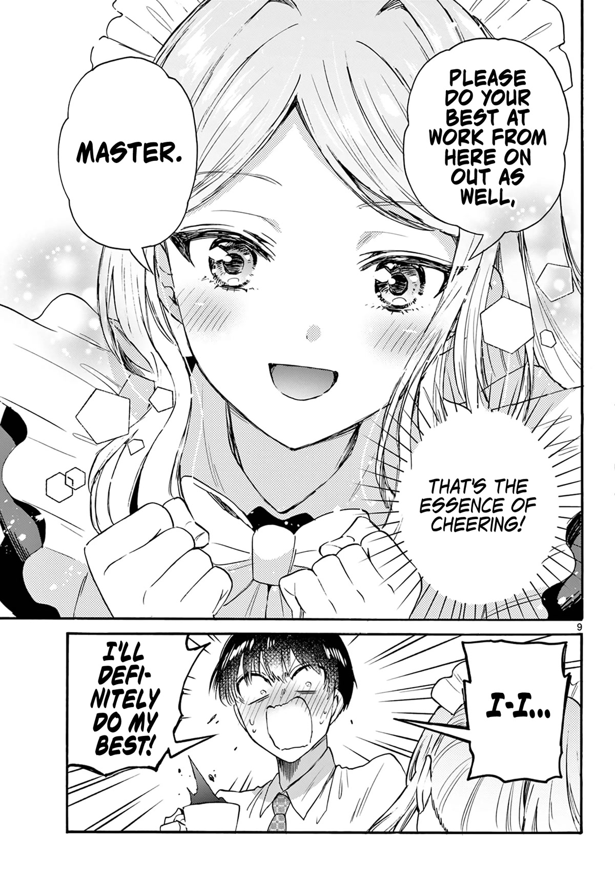 Mikadono Sanshimai wa Angai, Choroi Chapter 64 page 9 - Chapter 64: The soothing three sisters