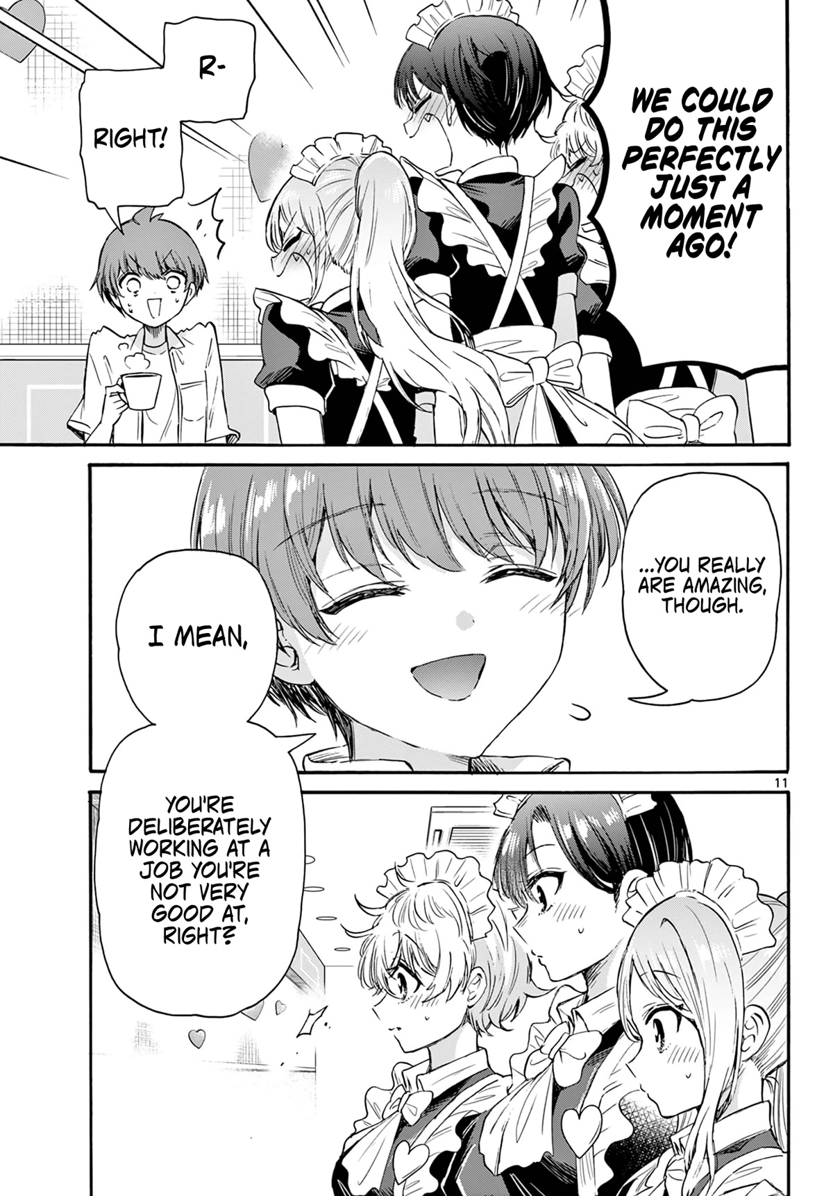 Mikadono Sanshimai wa Angai, Choroi Chapter 65 page 11 - Chapter 65: Yuu, the master.