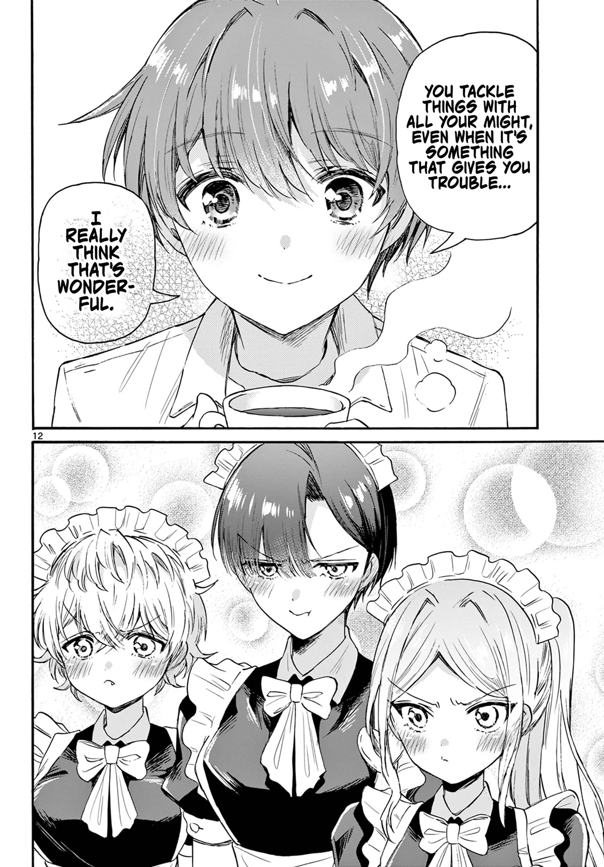 Mikadono Sanshimai wa Angai, Choroi Chapter 65 page 12 - Chapter 65: Yuu, the master.