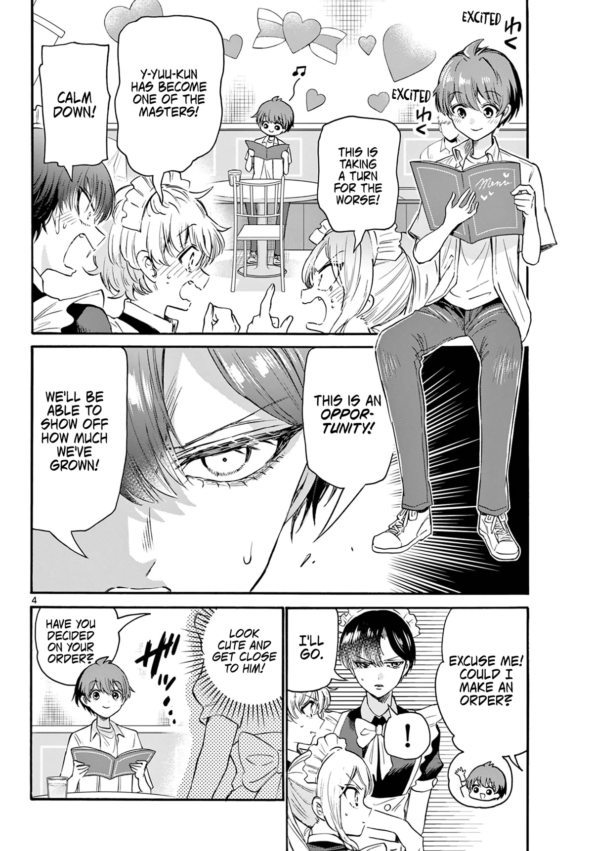 Mikadono Sanshimai wa Angai, Choroi Chapter 65 page 4 - Chapter 65: Yuu, the master.