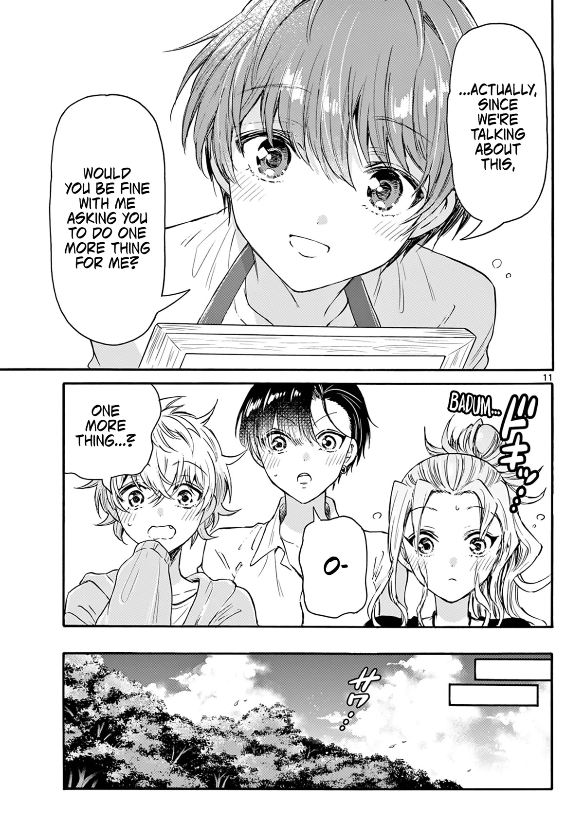 Mikadono Sanshimai wa Angai, Choroi Chapter 66 page 11 - Chapter 66: A day of beginnings.