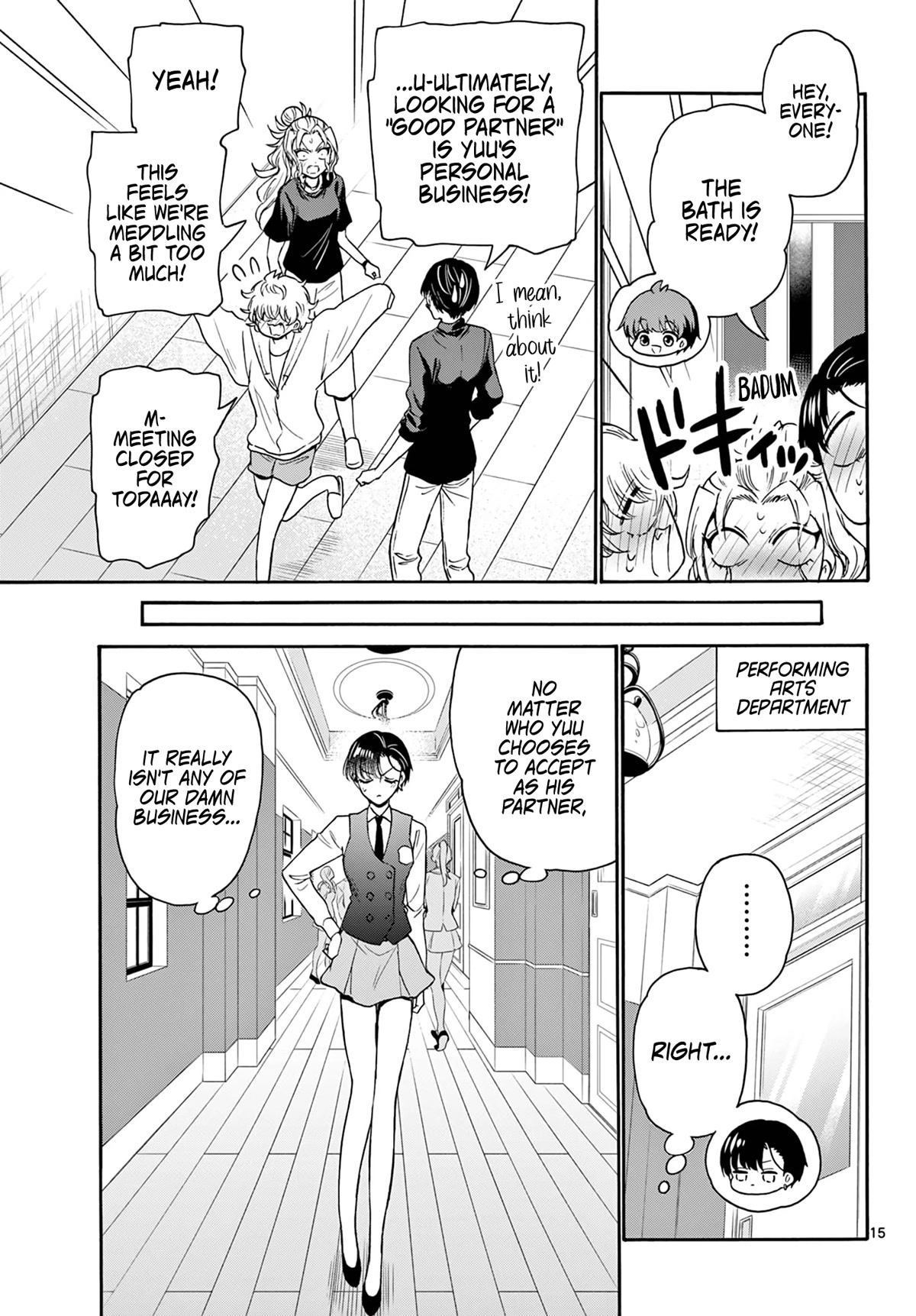 Mikadono Sanshimai wa Angai, Choroi Chapter 67 page 15 - Chapter 67: "Good partner" candidates? ~Mystery edition~