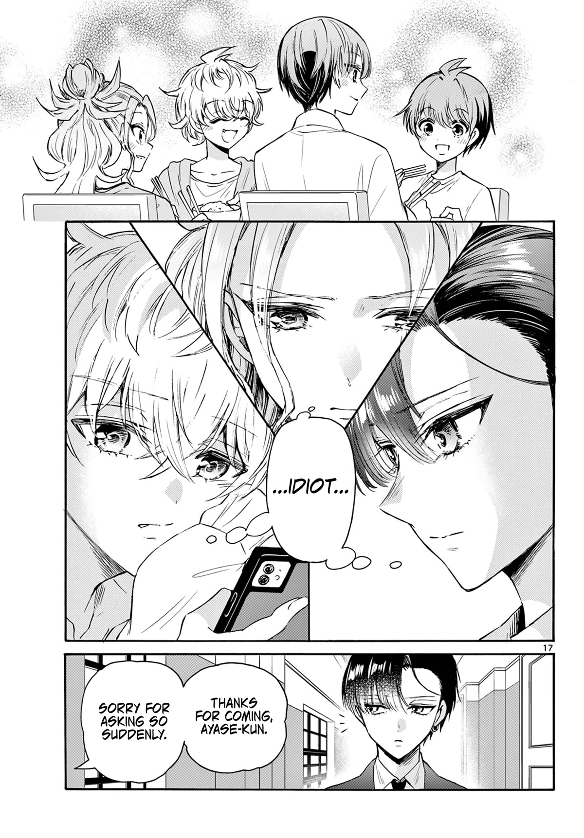 Mikadono Sanshimai wa Angai, Choroi Chapter 67 page 17 - Chapter 67: "Good partner" candidates? ~Mystery edition~