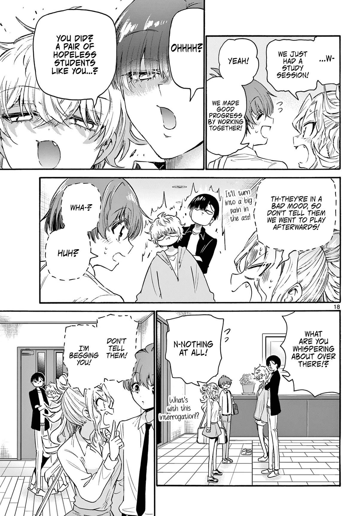 Mikadono Sanshimai wa Angai, Choroi Chapter 69 page 18 - Chapter 69: What is a "good partner"? -Niko's feelings-