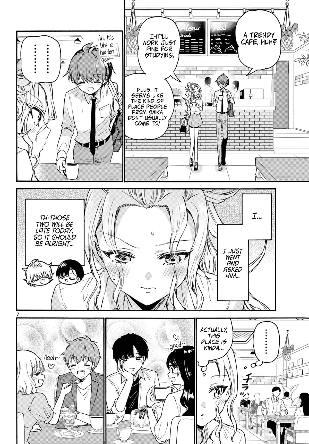 Mikadono Sanshimai wa Angai, Choroi Chapter 69 page 7 - Chapter 69: What is a "good partner"? -Niko's feelings-