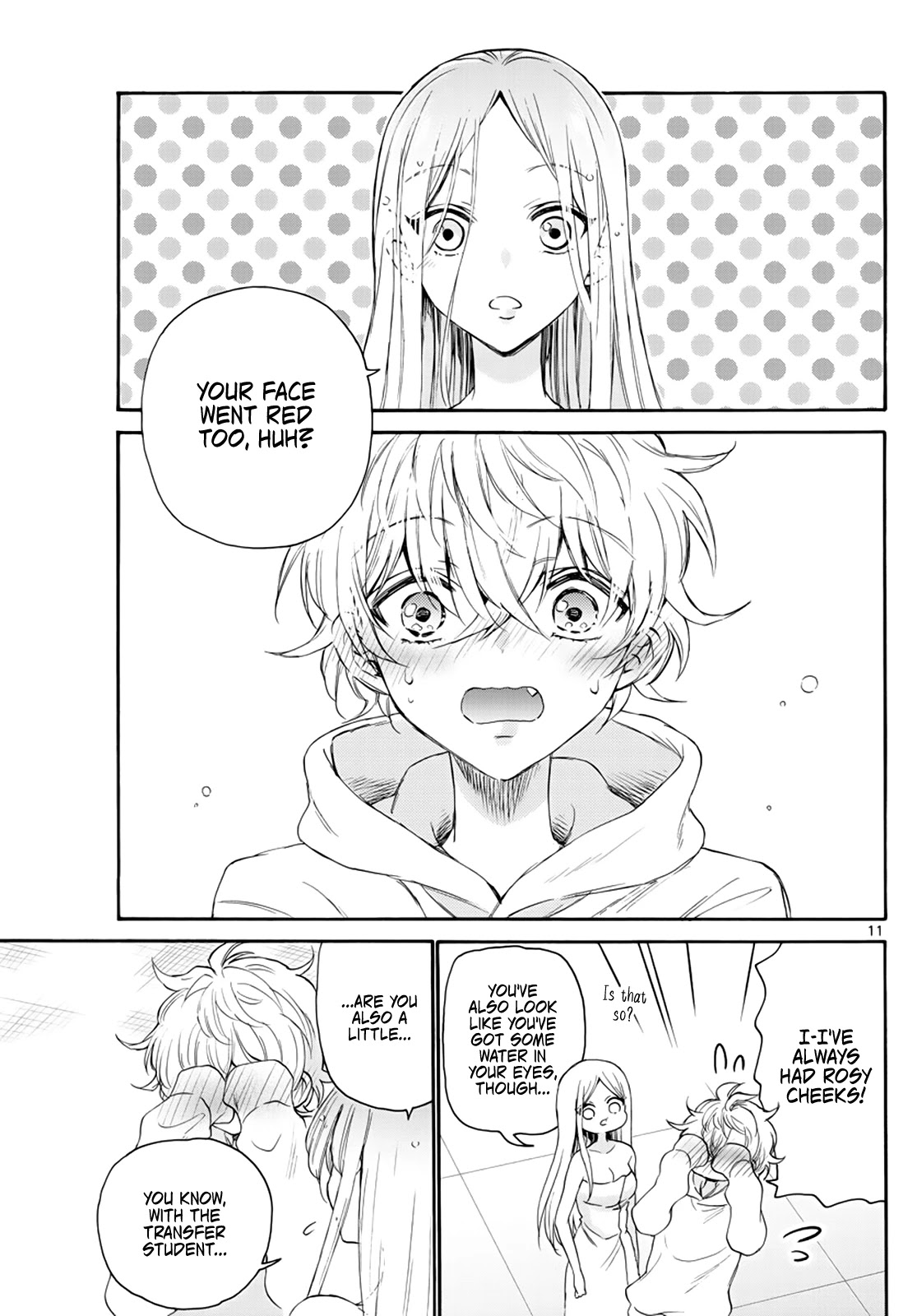 Mikadono Sanshimai wa Angai, Choroi Chapter 7 page 11 - Chapter 7: No self-awareness