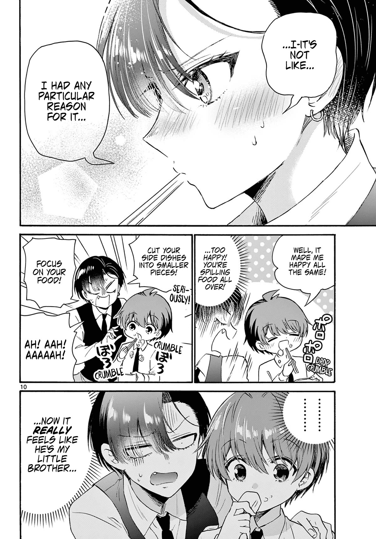 Mikadono Sanshimai wa Angai, Choroi Chapter 70 page 10 - Chapter 70: What is a "good partner"? -Kazuki's feelings-